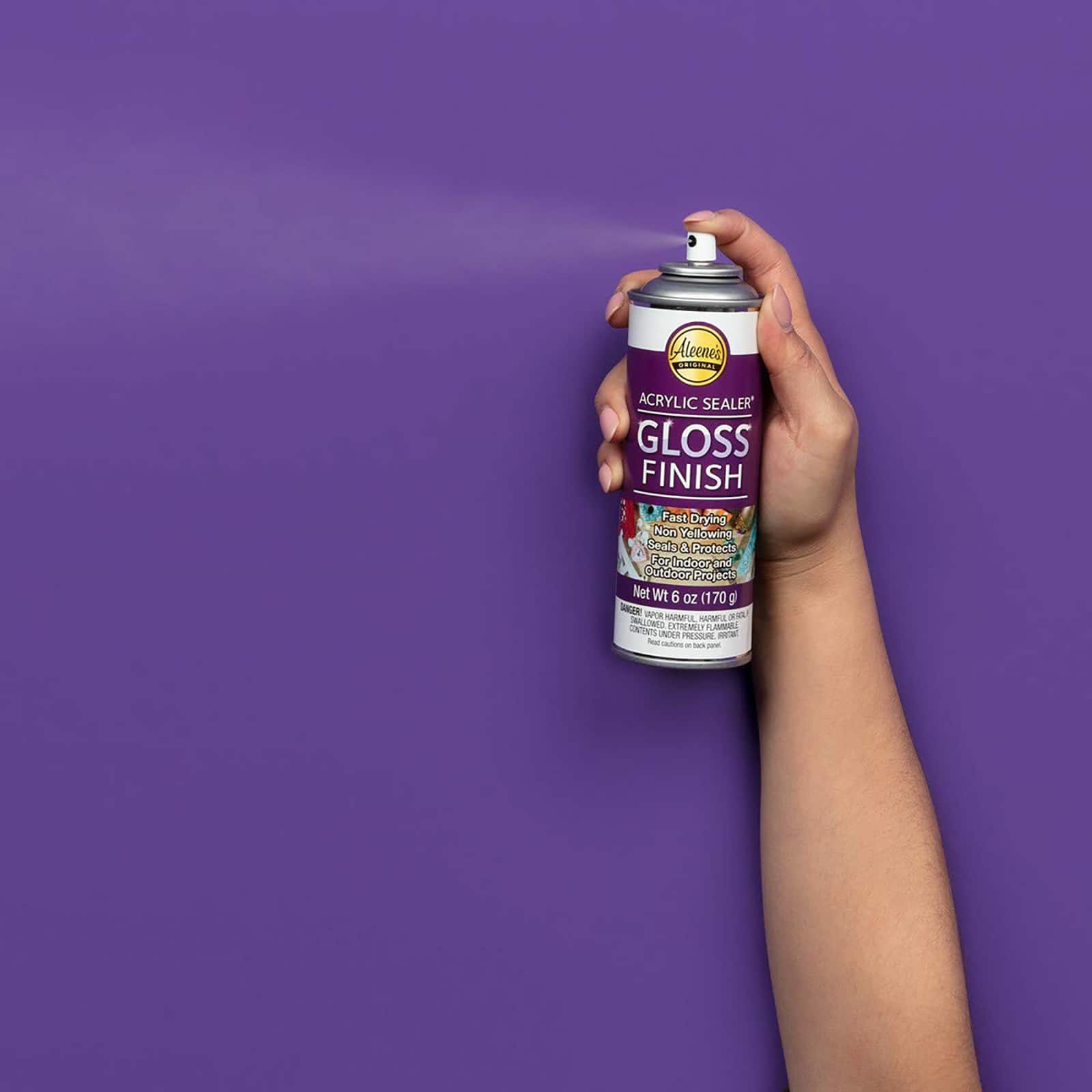 Aleene's® Spray Acrylic Sealer® Gloss Finish