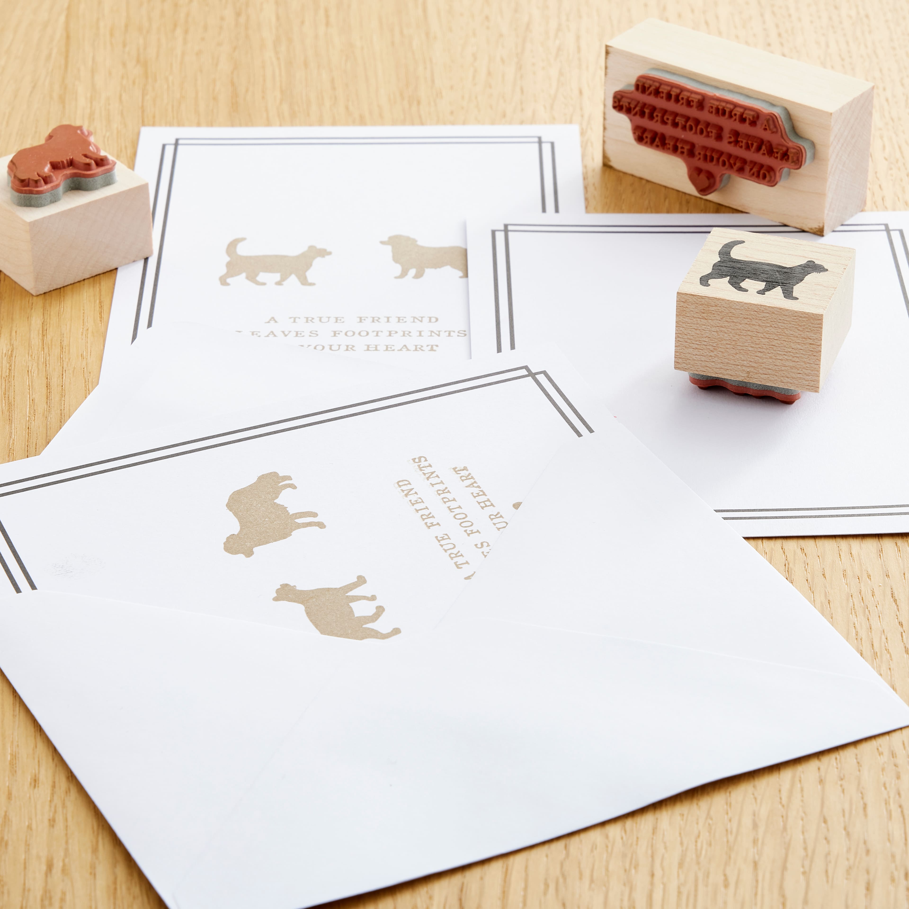 Black Border Flat Cards & Envelopes by Recollections™, 4.25" x 5.5"