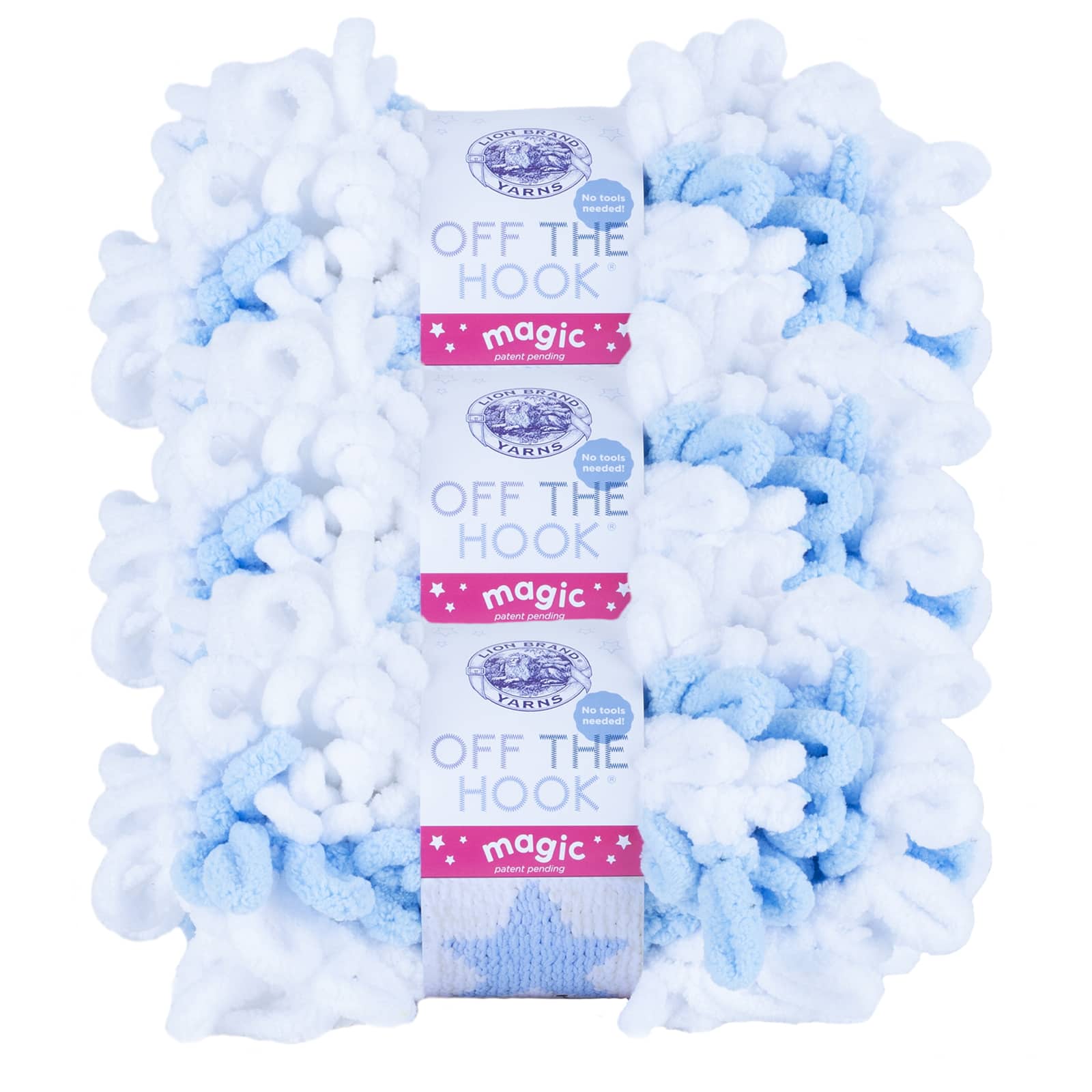 3 Pack Lion Brand® Off the Hook® Magic Yarn