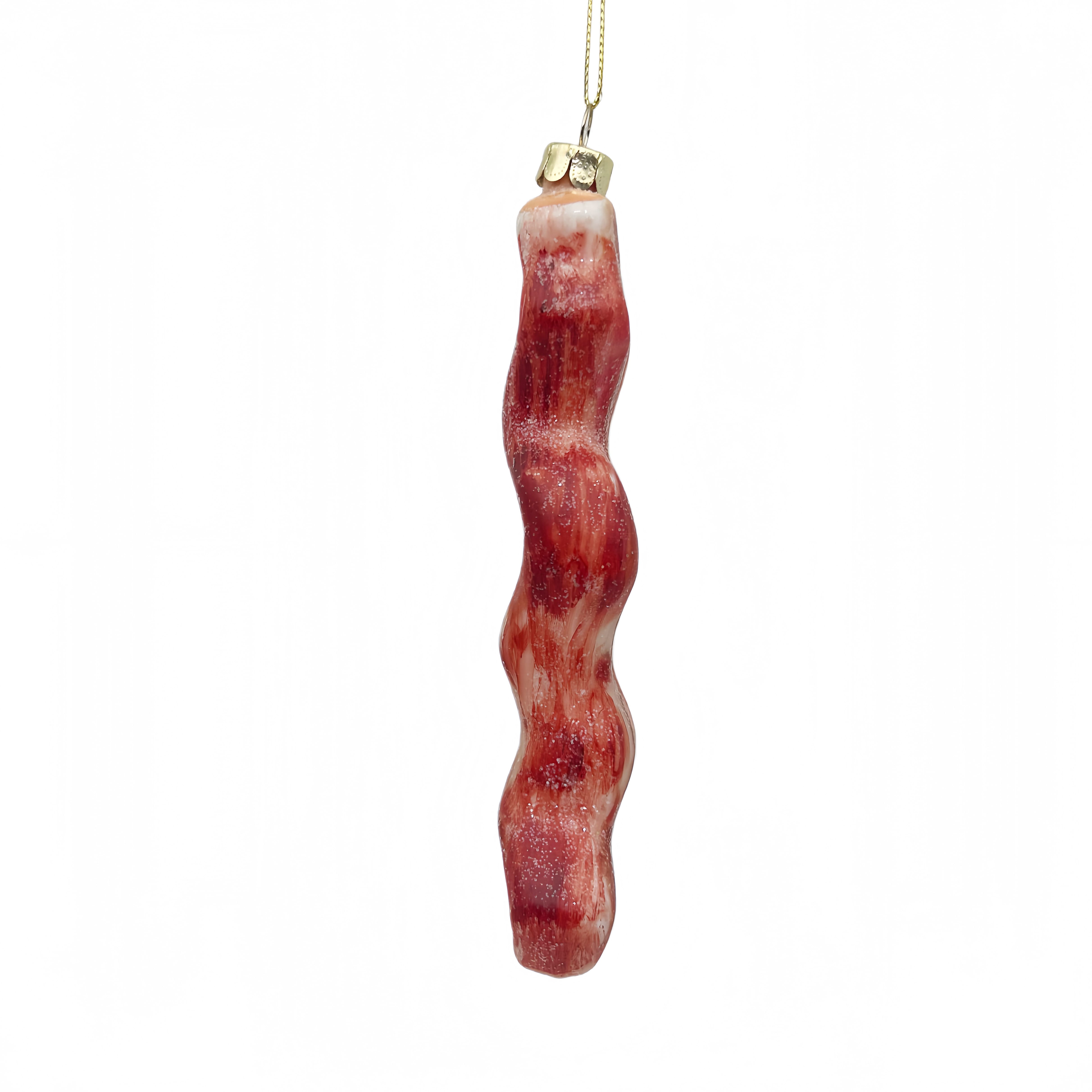 6" Bacon Glass Ornament by Ashland®