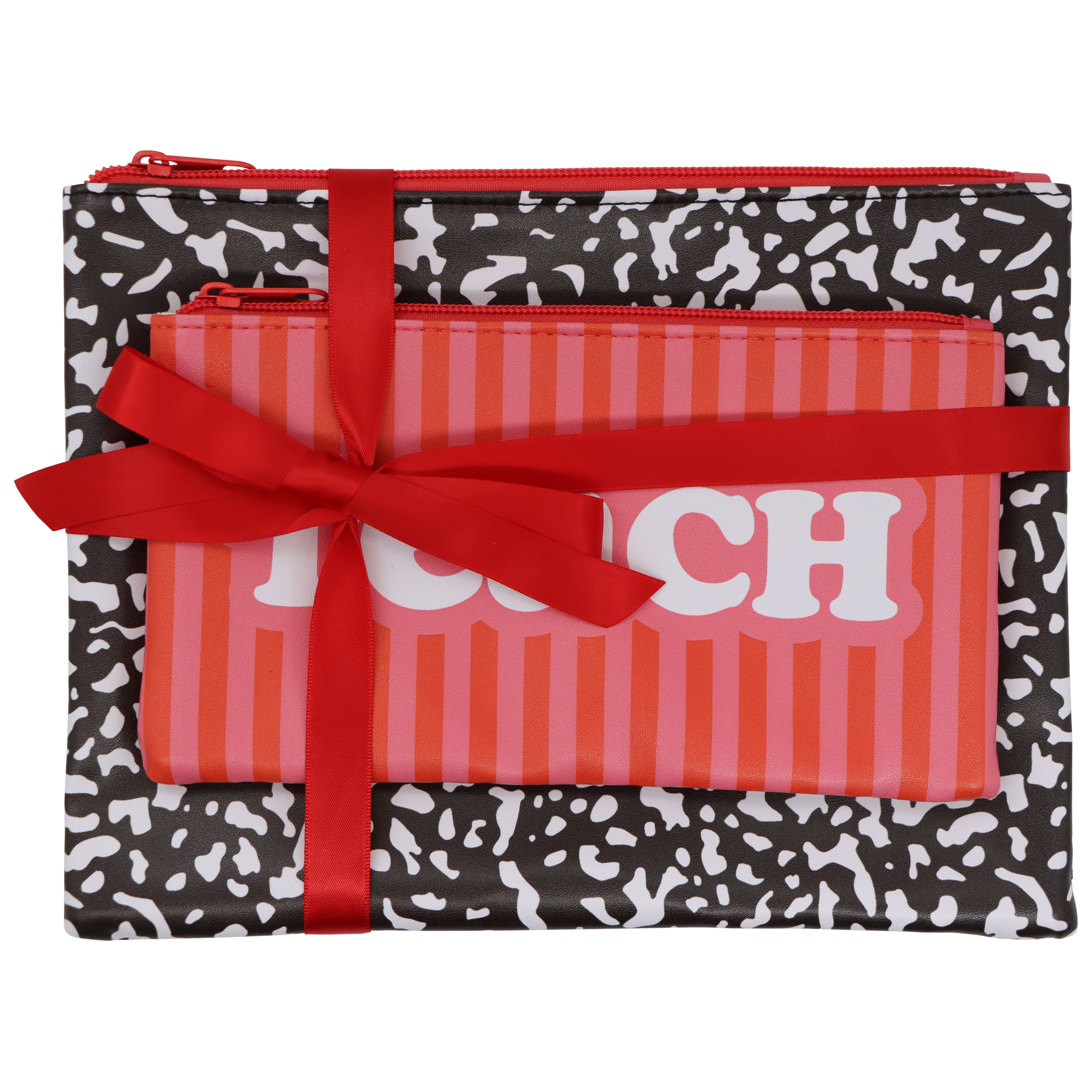 2-Piece Gift Zipper Pouch Set by B2C