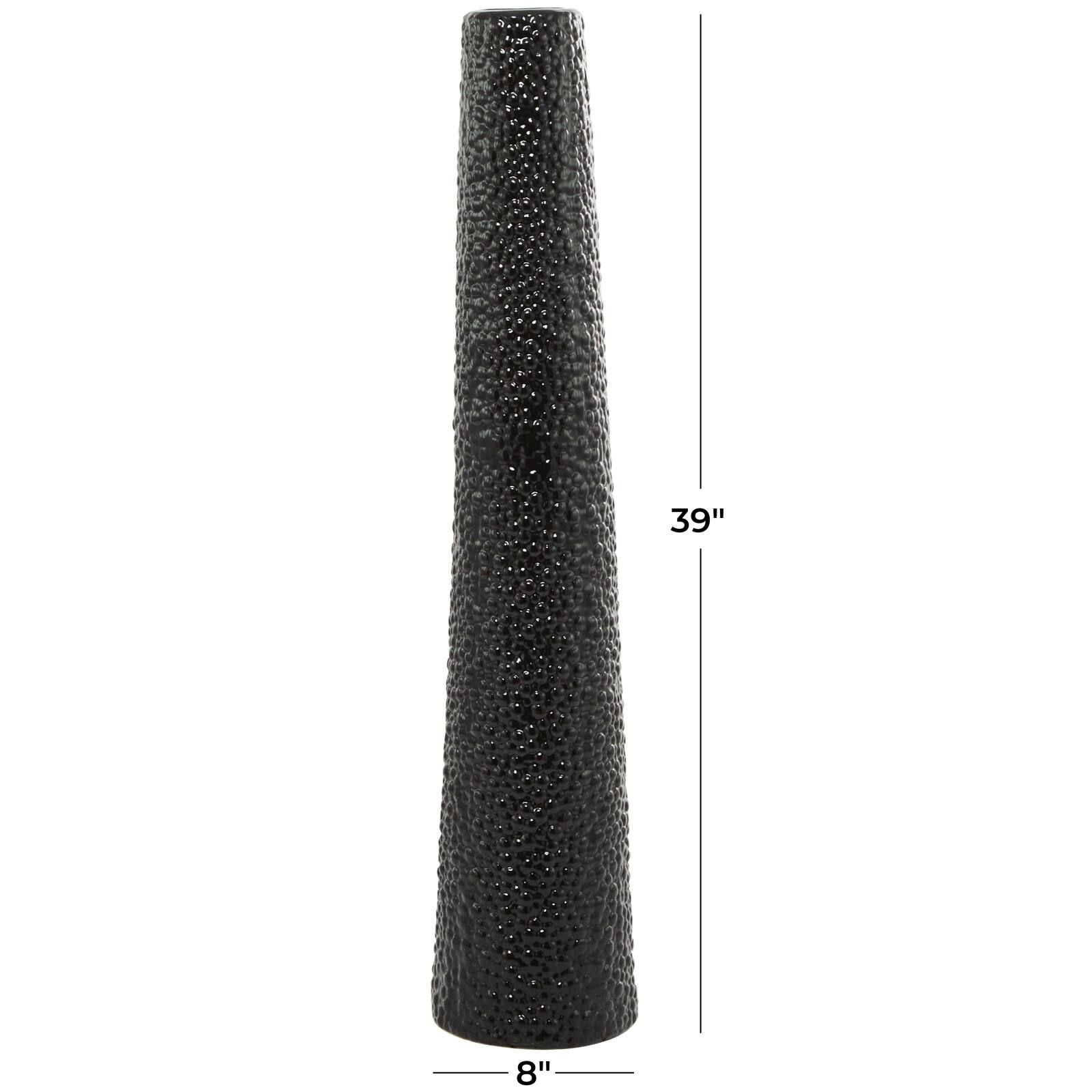 Modern Ceramic Vase with Bubble Texture
