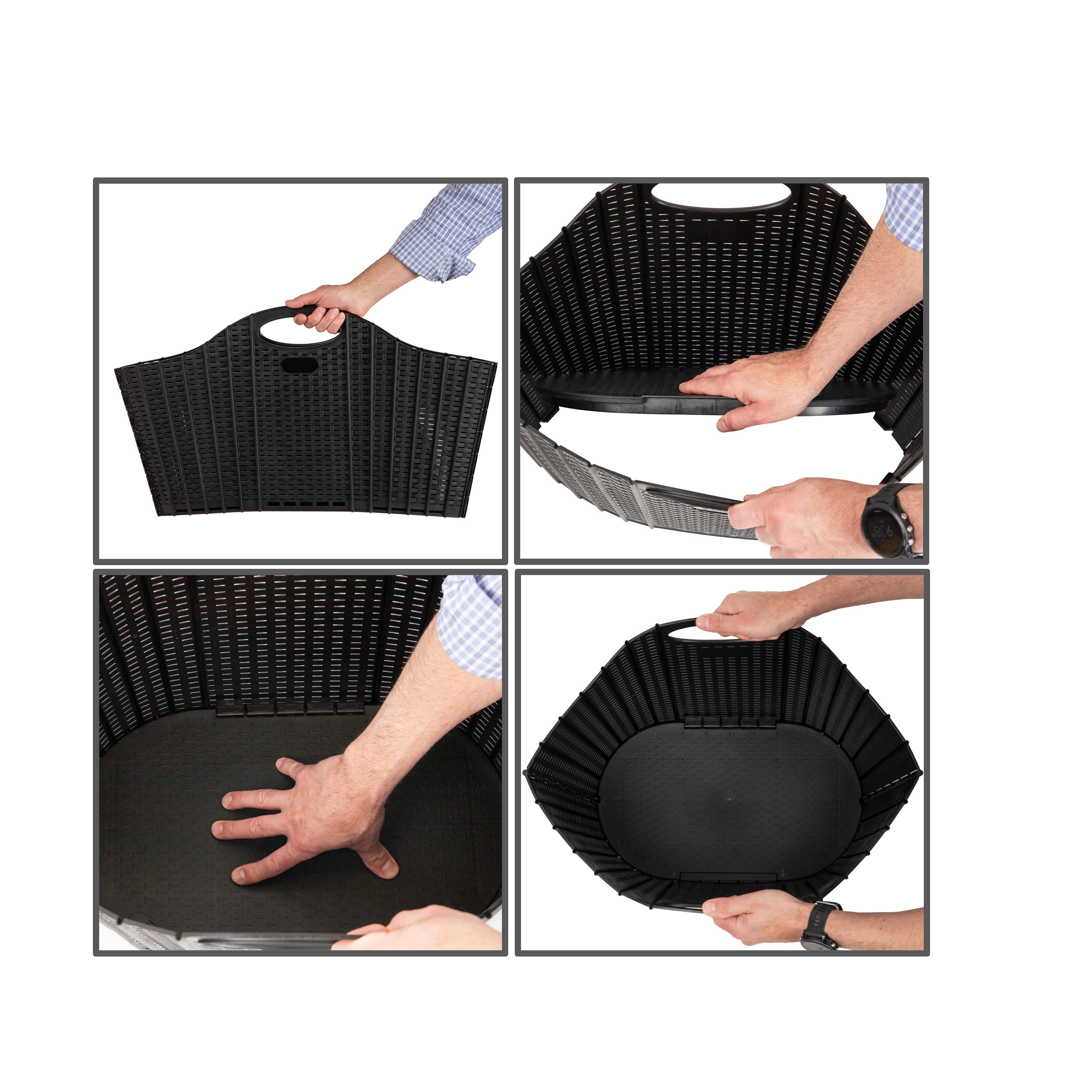 Mind Reader 40L Collapsible Laundry Hamper