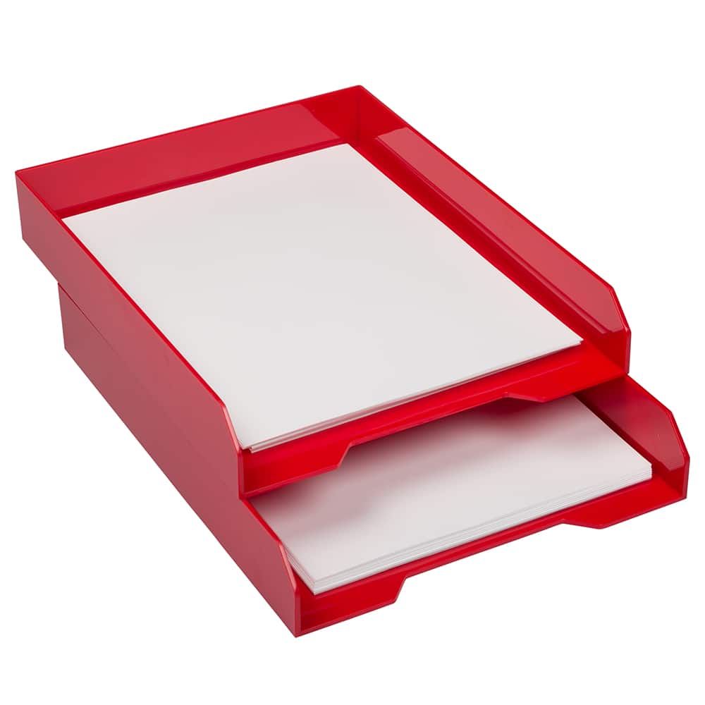 JAM Paper Stackable Desktop Paper Tray