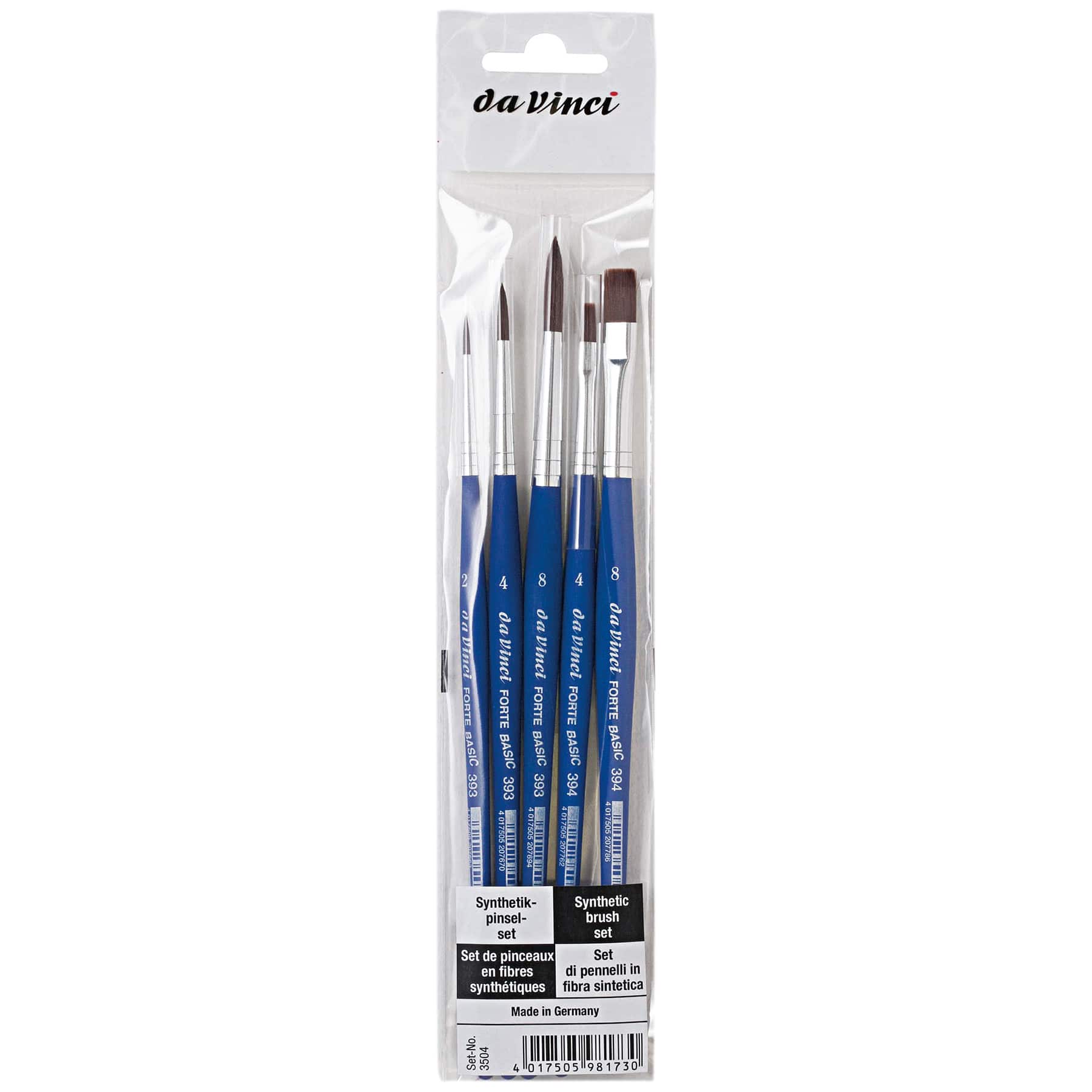 da Vinci FORTE Basic Synthetic Brush Set