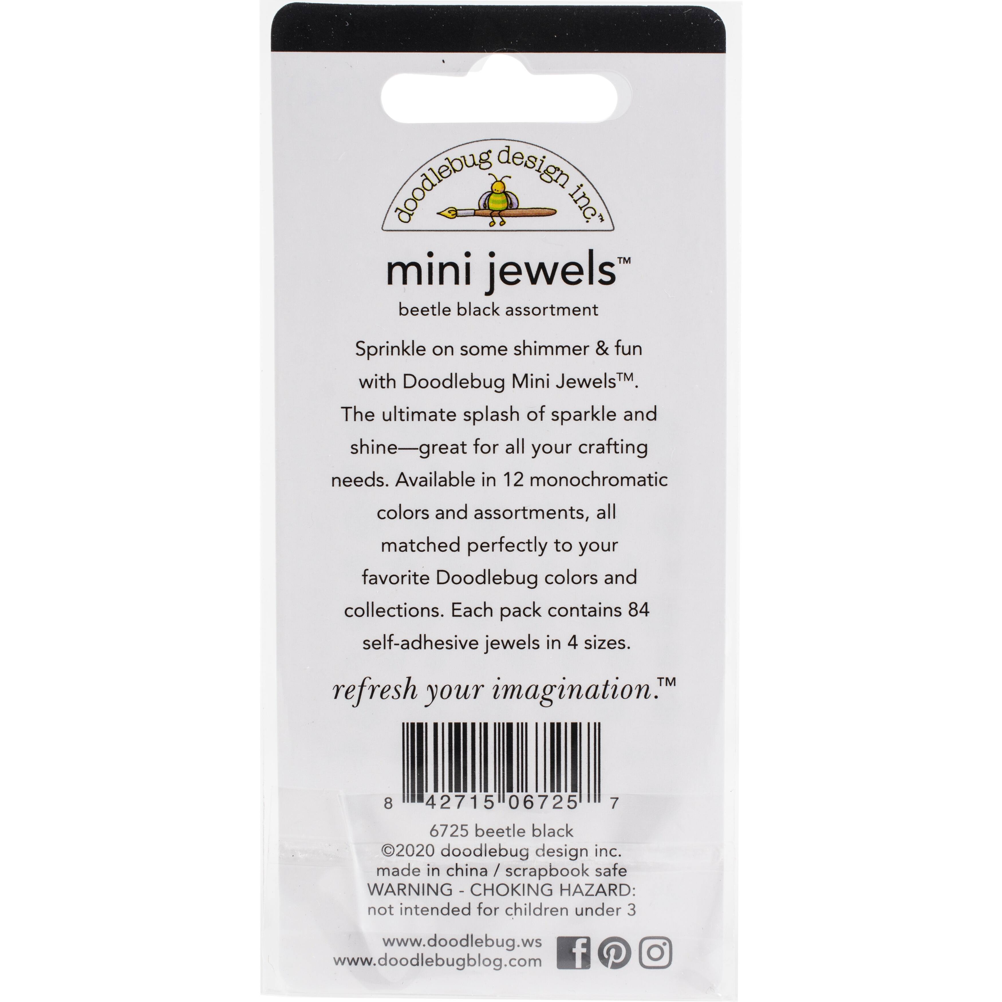 Doodlebug Design Inc.™ Mini Jewels™  Adhesive Gems, 84ct.