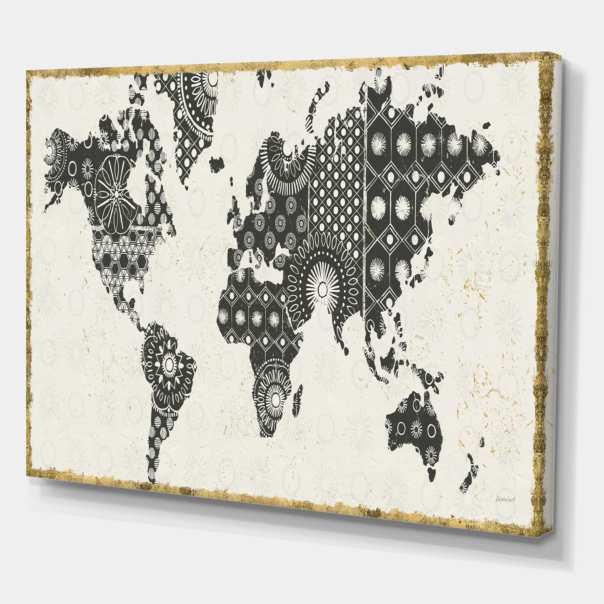 Designart - Madallions Map