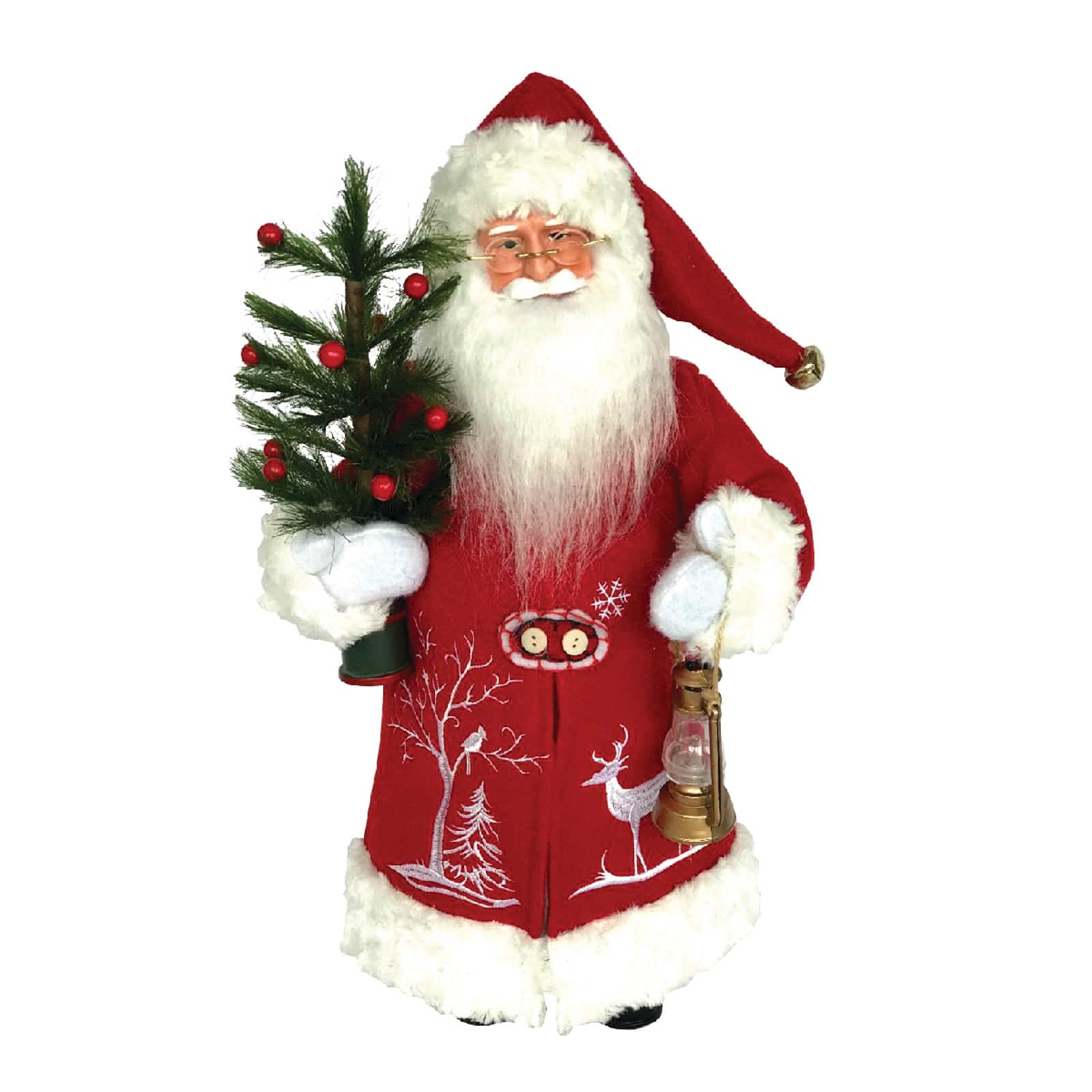 Santa's Workshop 15" Winter Silhouette Claus