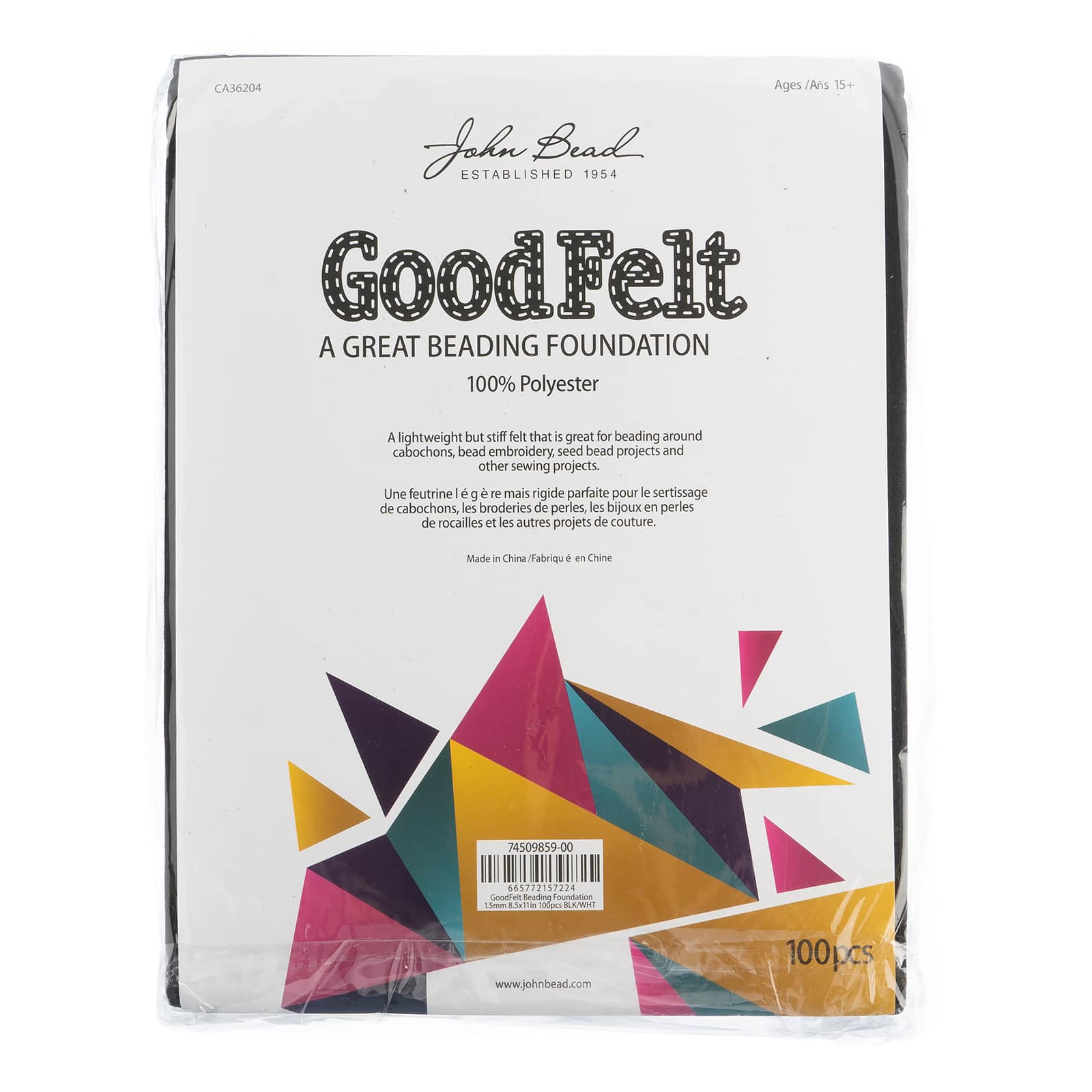John Bead Good Felt Beading Foundation