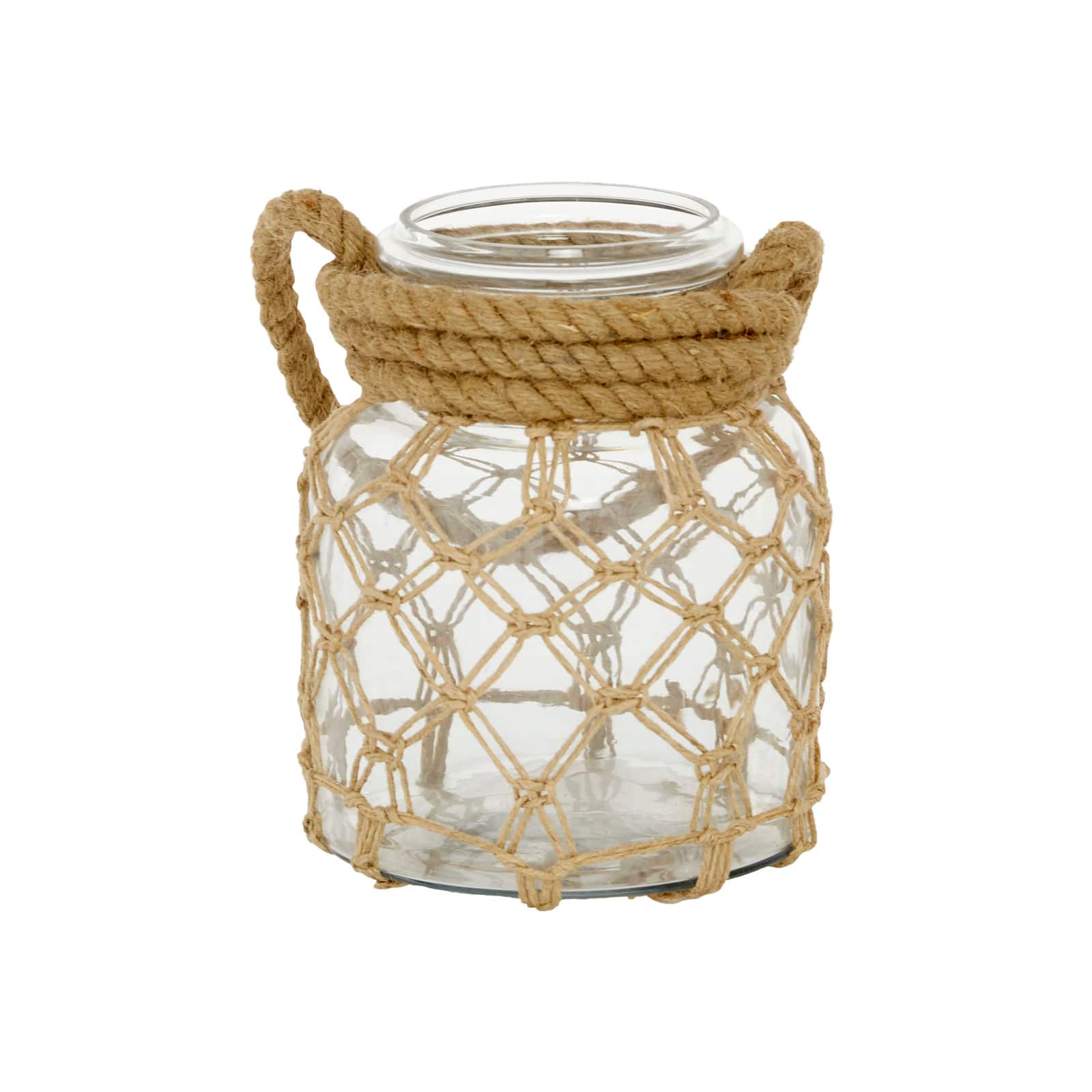 Brown Glass Coastal Lantern