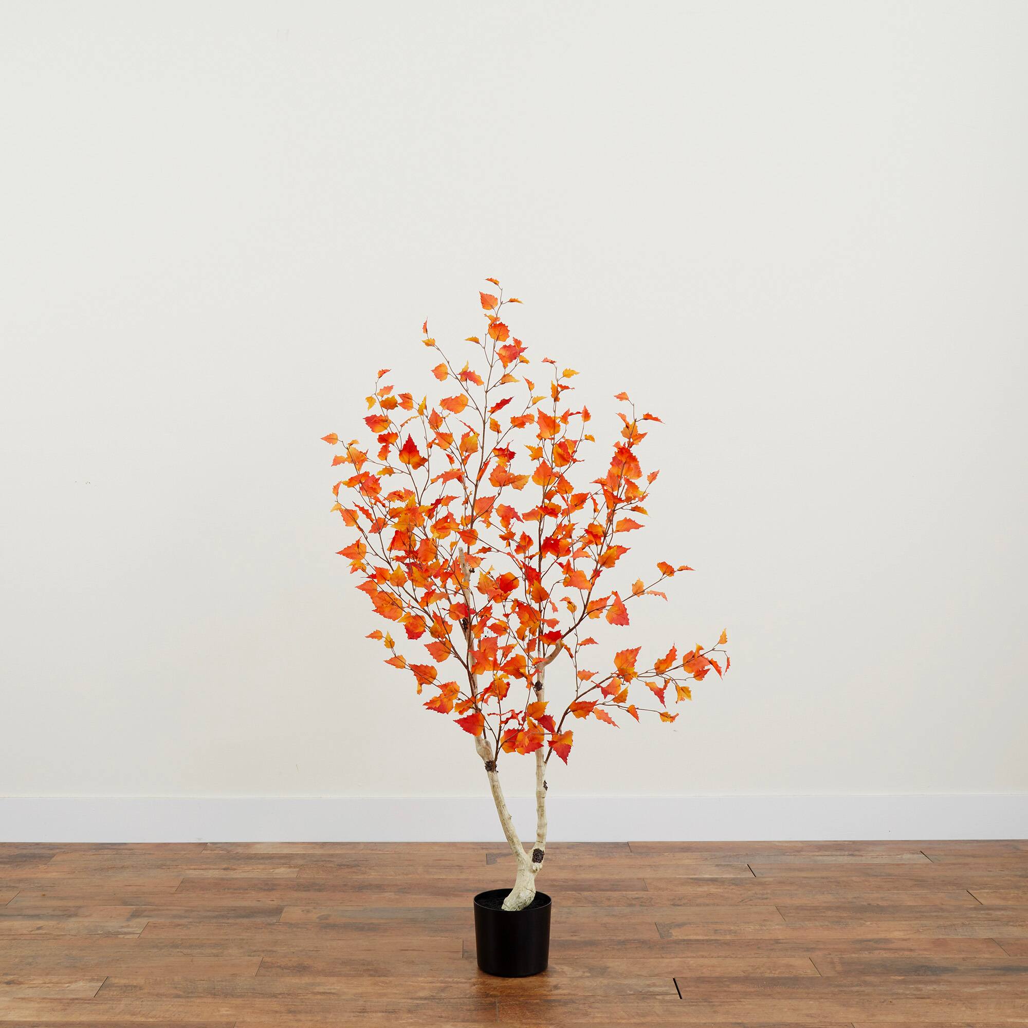 5ft. Autumn Birch Artificial Fall Tree