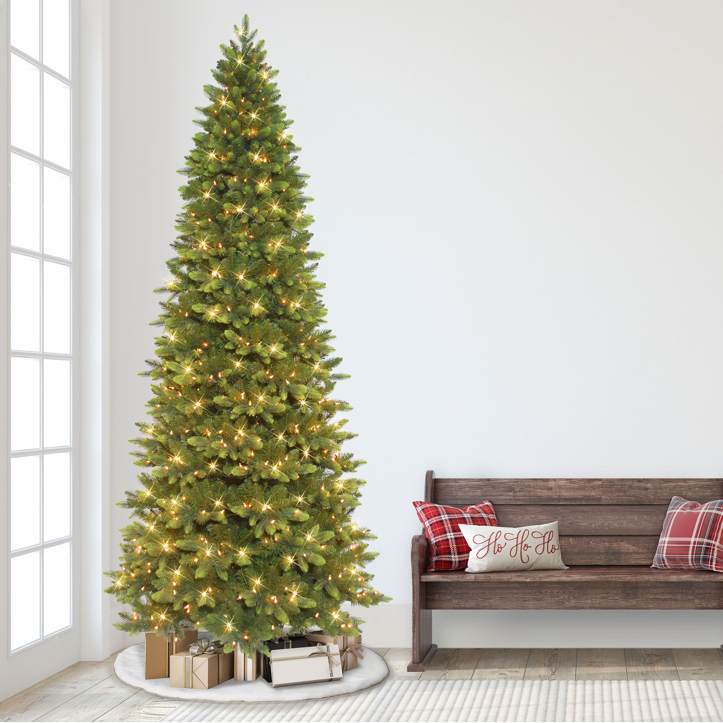 9ft. Pre-Lit Westford Spruce Artificial Christmas Tree, Clear Lights