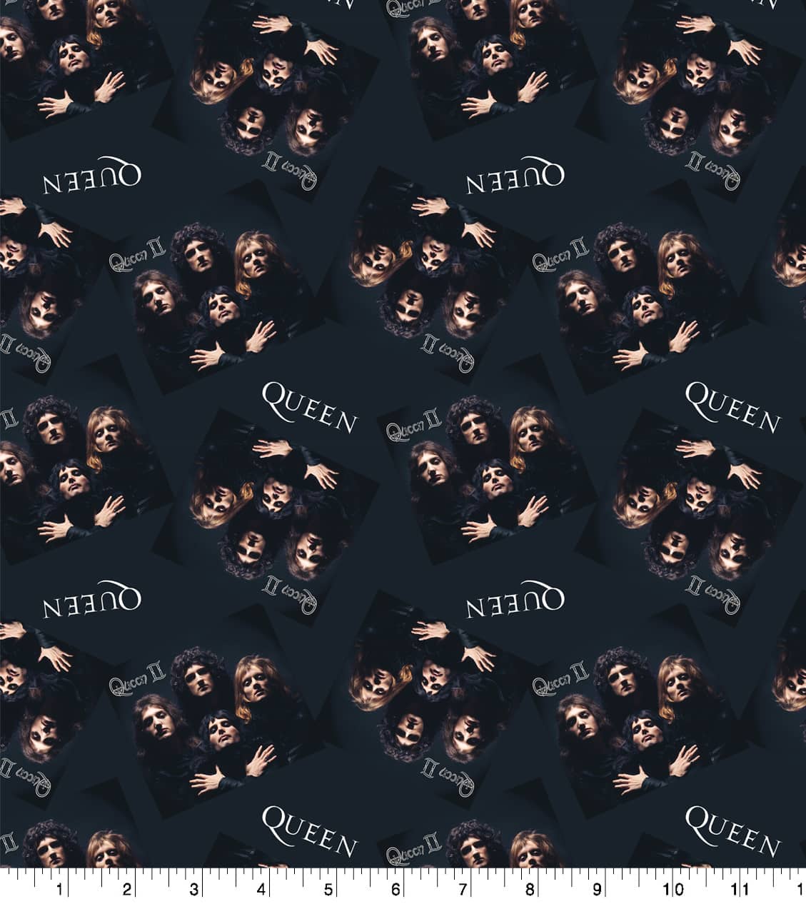 Bravado Packed Queen Faces Fabric