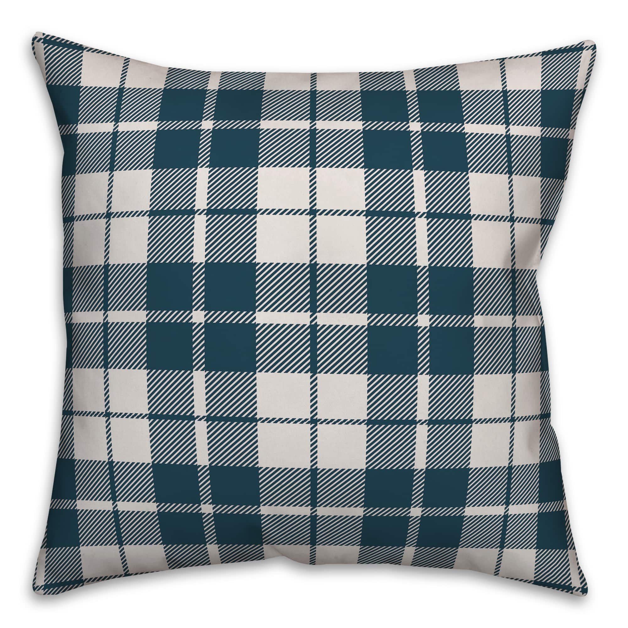 Merry Christmas & Happy New Year Throw Pillow