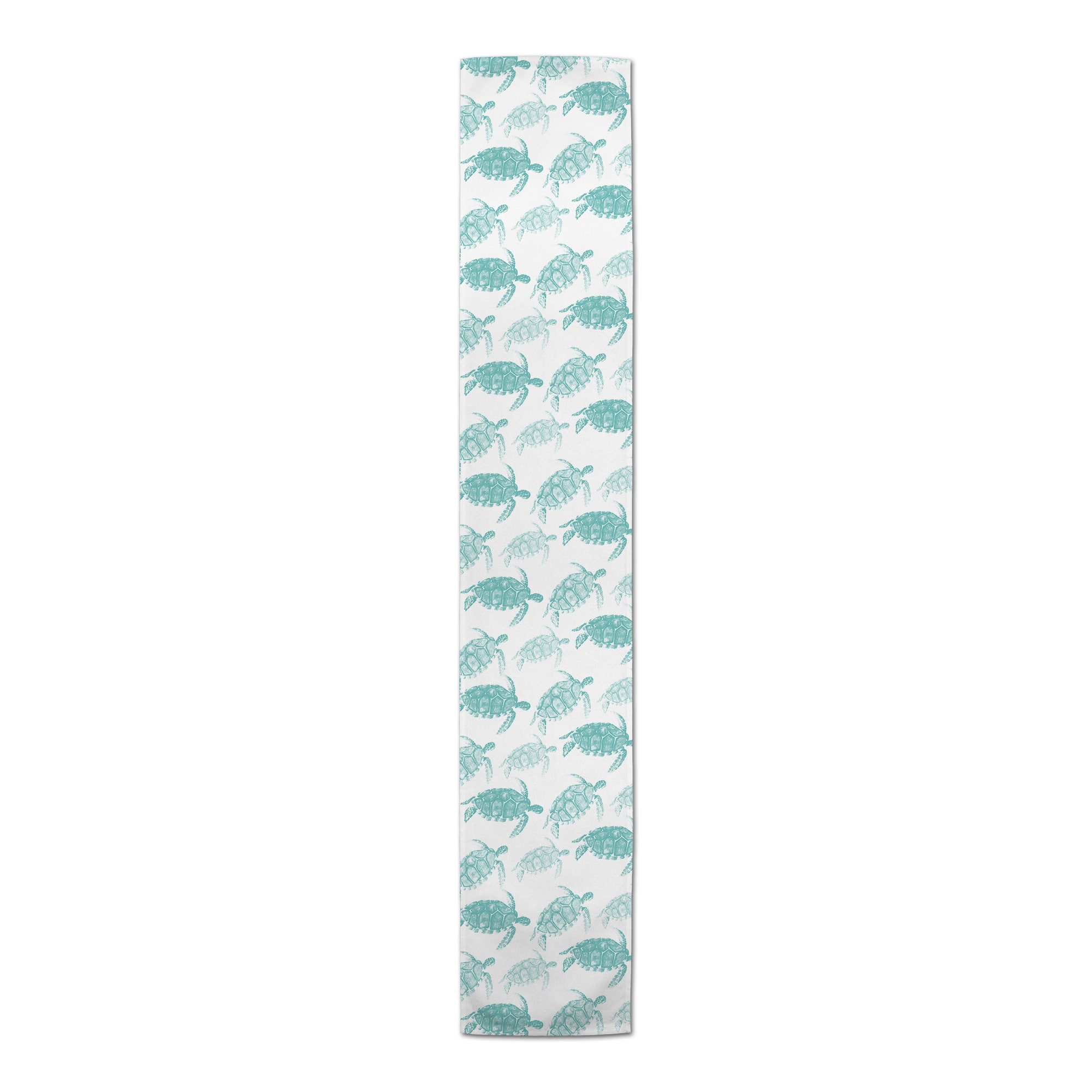Watercolor Sea Turtles Indoor/Outdoor Table Runner