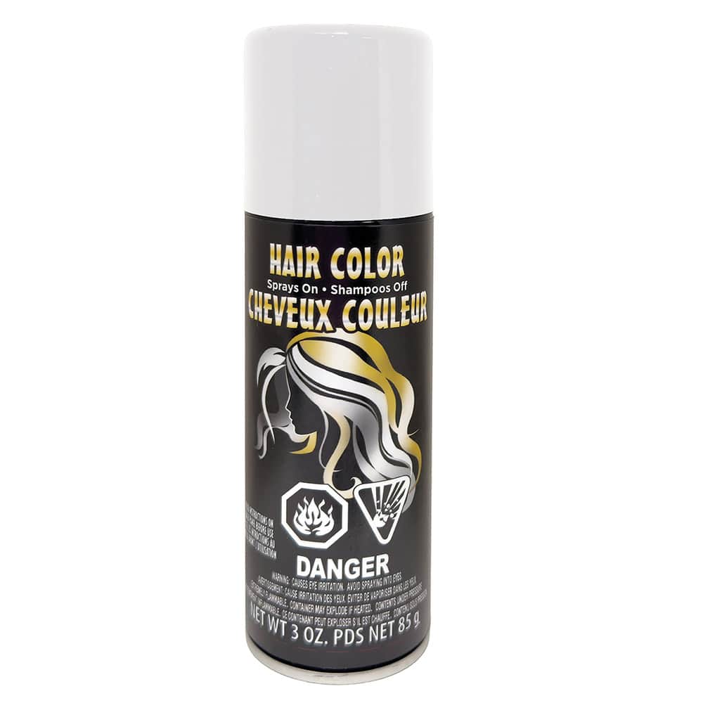 Fun World® 3oz. Hair Colour Spray, Color: Yellow Fluorescent