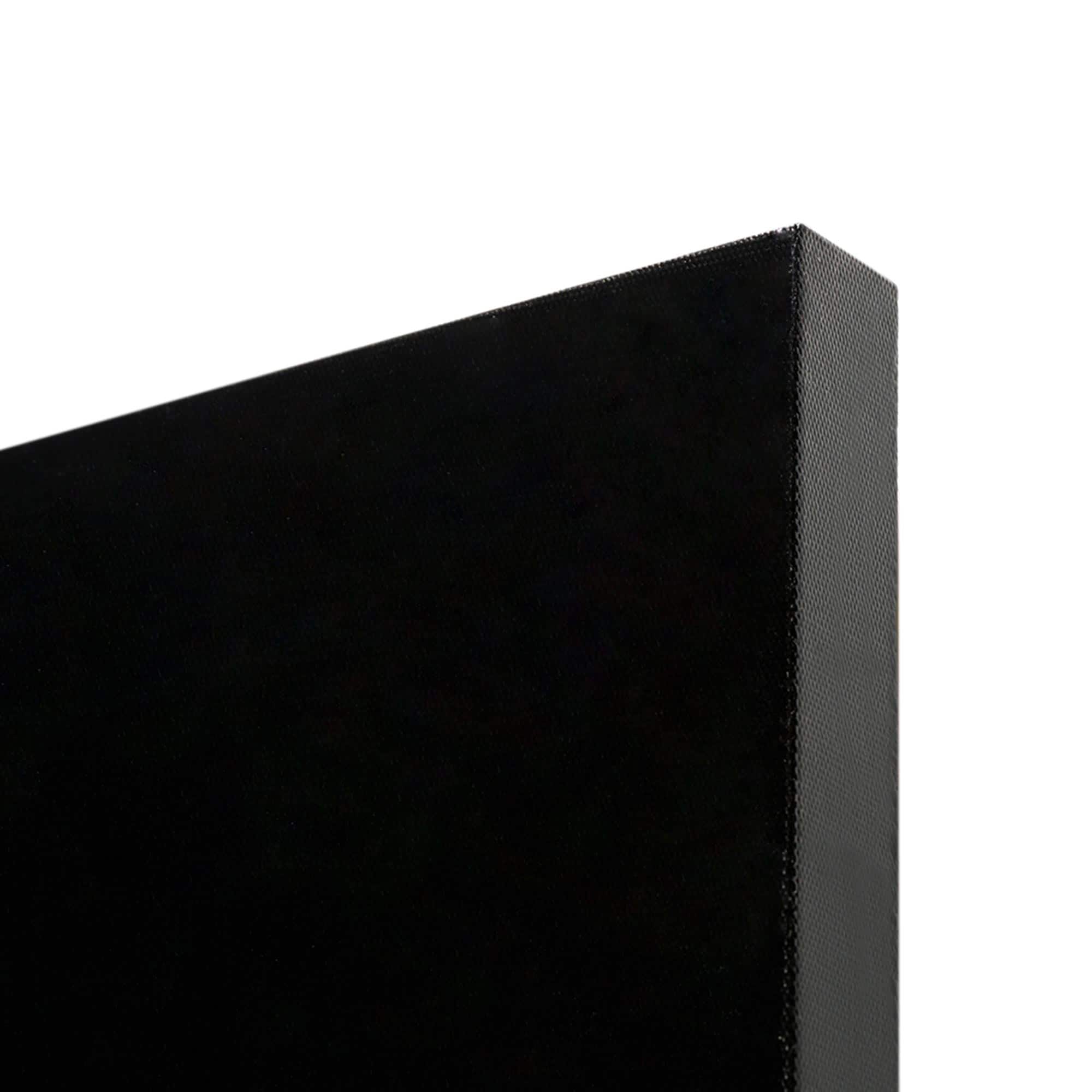 American Art Décor™ 30" NASA Black Hole Glossy Lacquer Canvas Wall Art Print