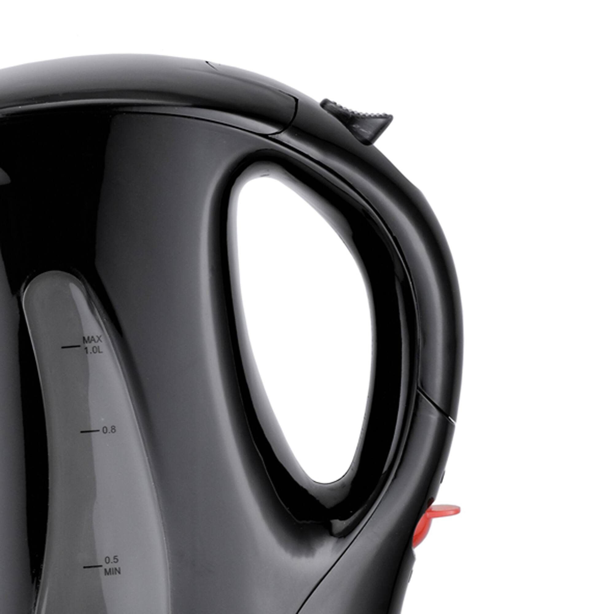 Brentwood Black 1L BPA-Free Cordless Electric Kettle