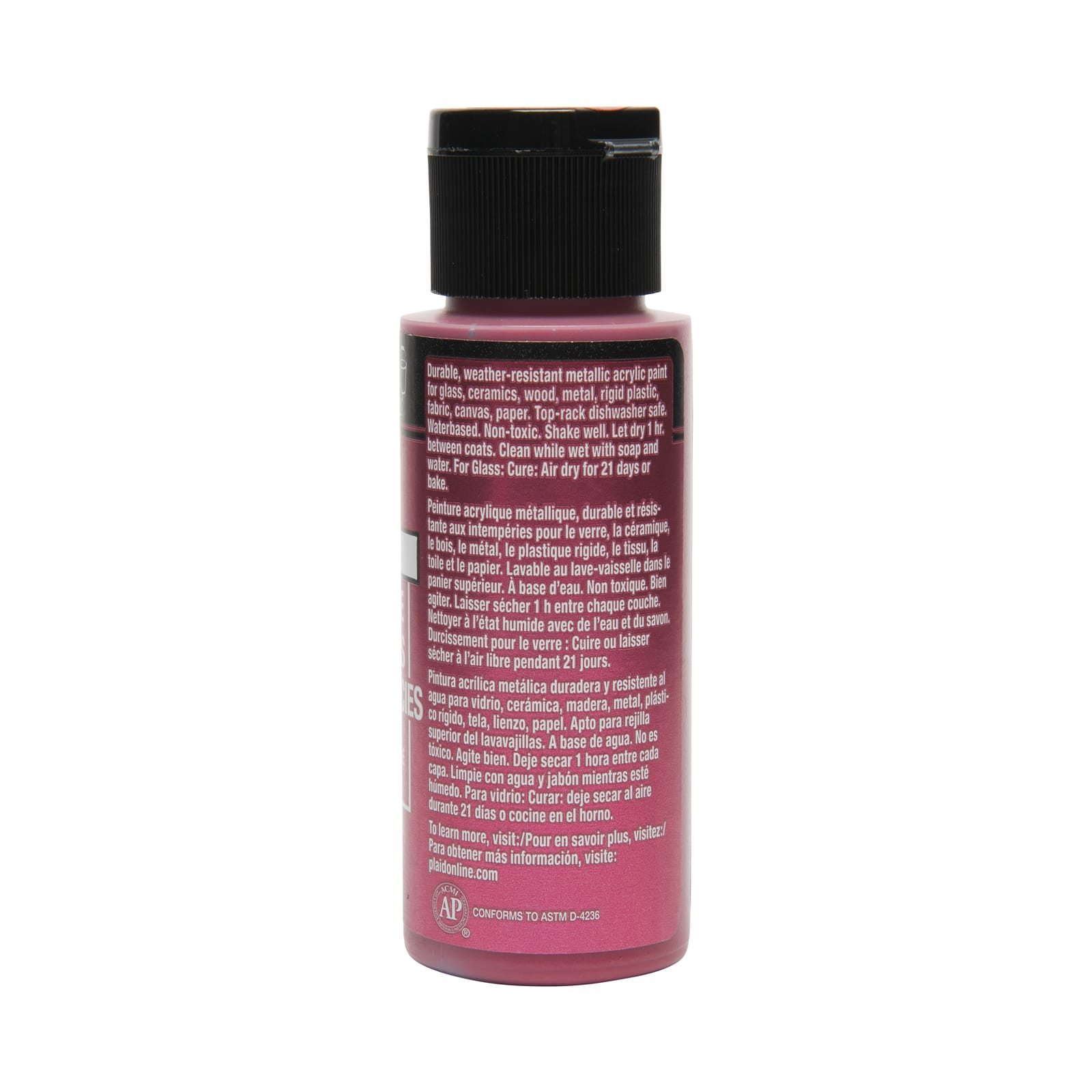 12 Pack: FolkArt® Multi-Surface Metallic Acrylic Paint
