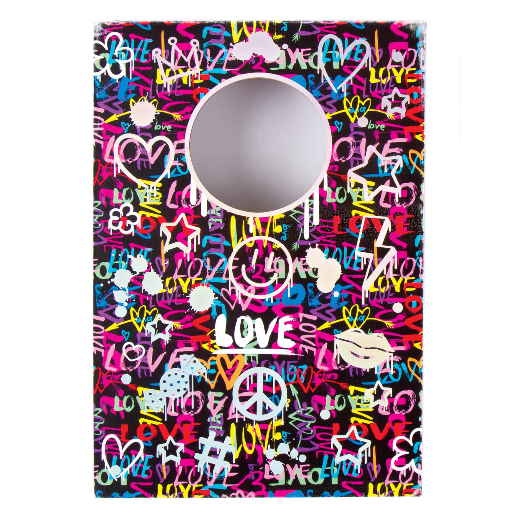 Make It Real™ 3C4G Graffiti Table Top Cornhole Set