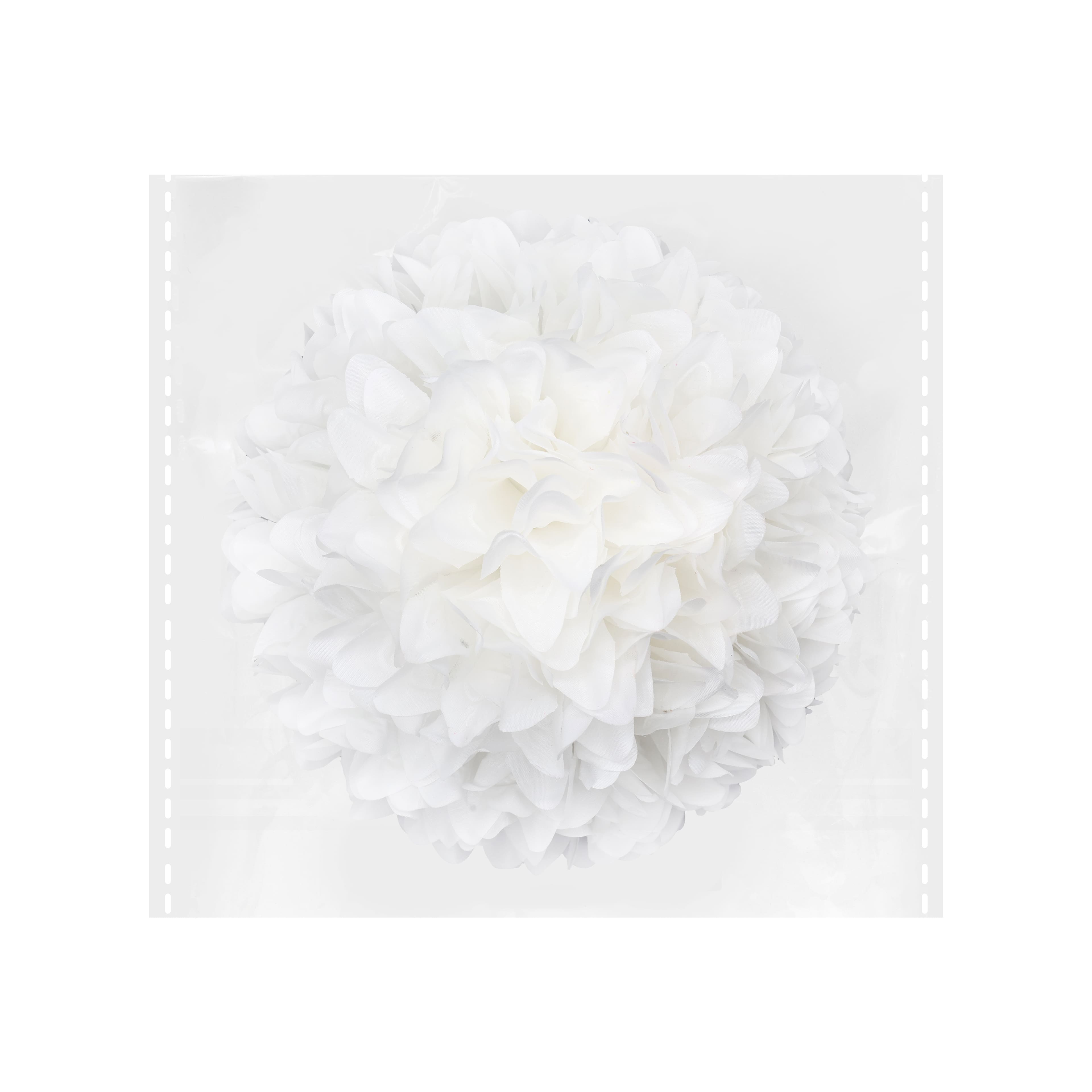 7.5" White Mum Flower by Celebrate It®