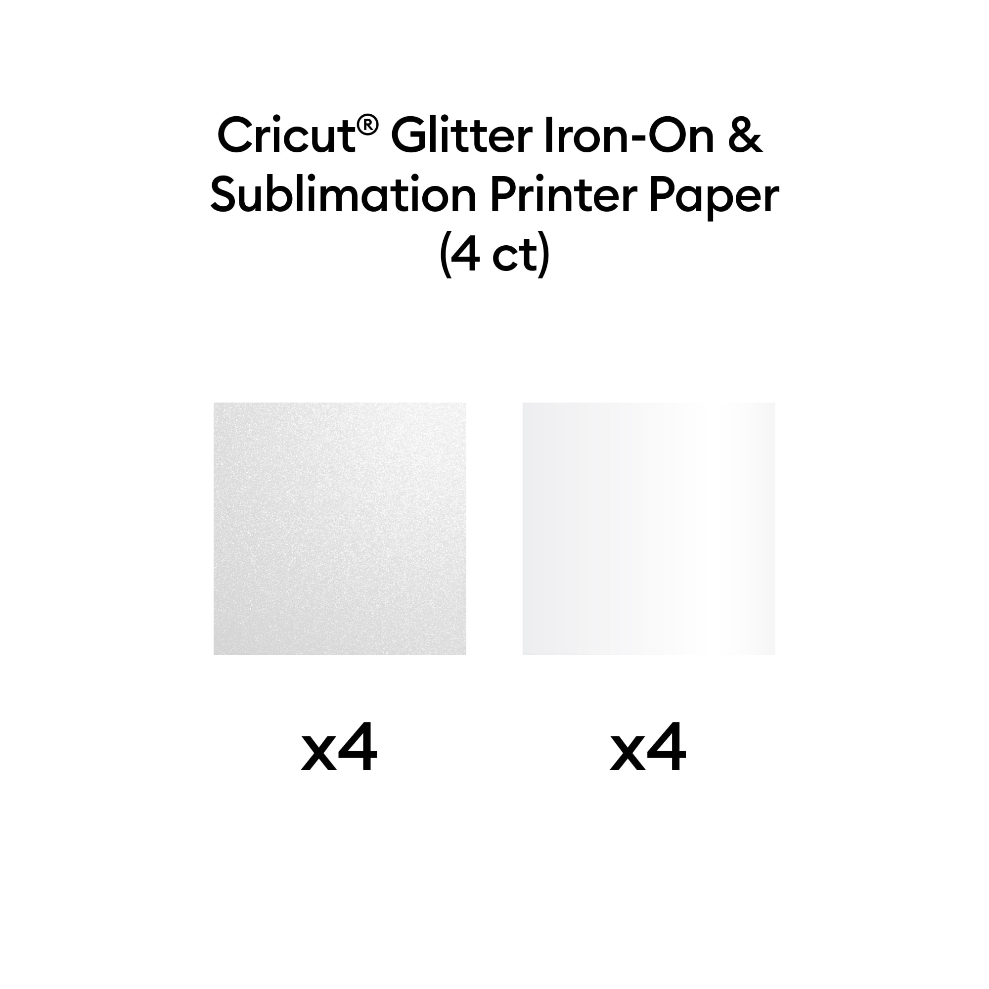 Cricut® Sublimation Glitter Iron-On Kit