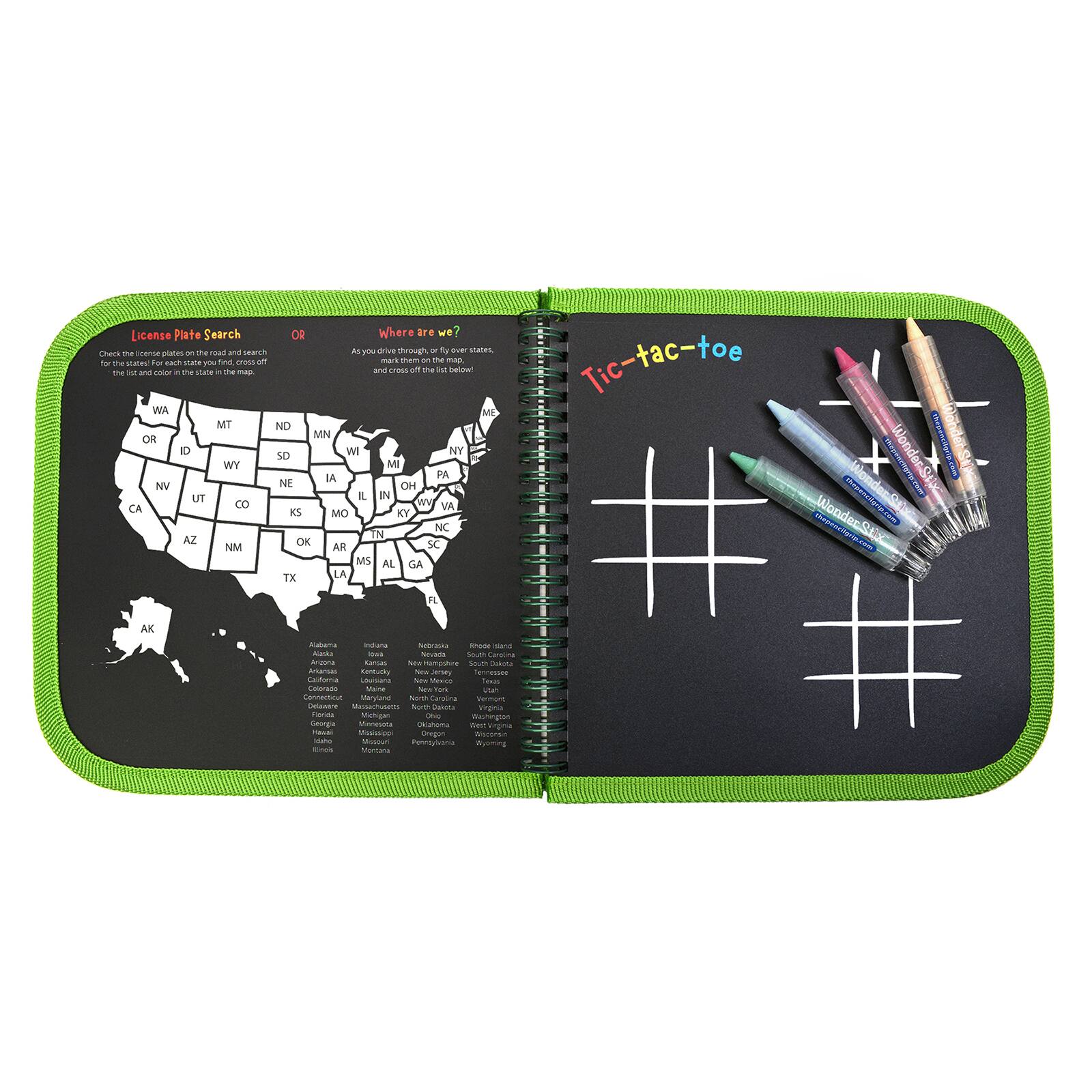 The Pencil Grip™ Travel Daily Doodler Reusable Activity Book Kit