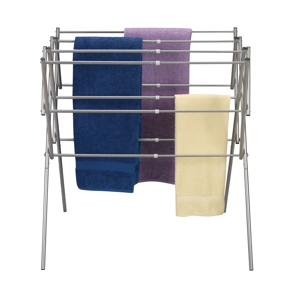 Household Essentials 35" Extendable Metal Drying Rack