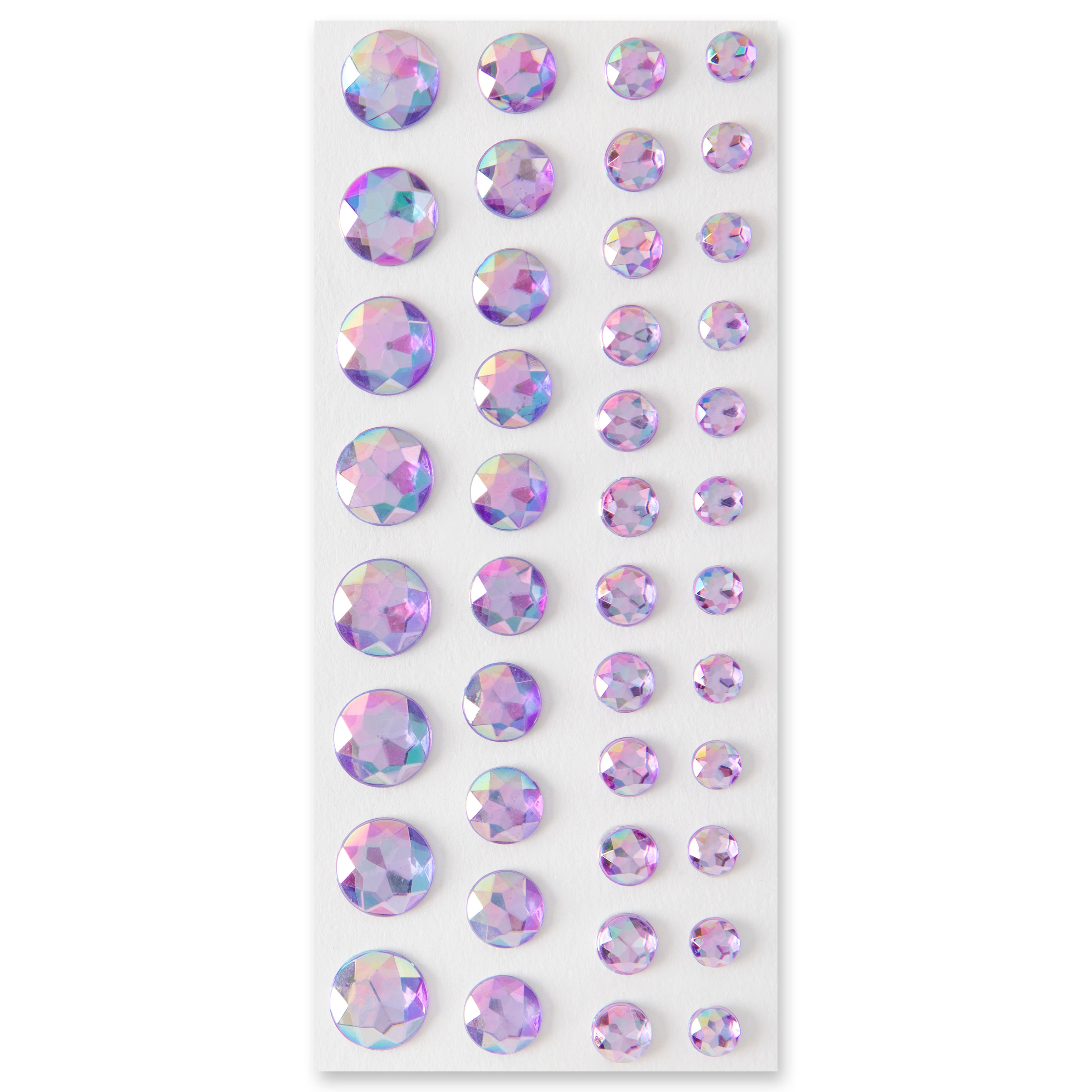 Recollections™ Rhinestones, Adhesive Backed Light Purple