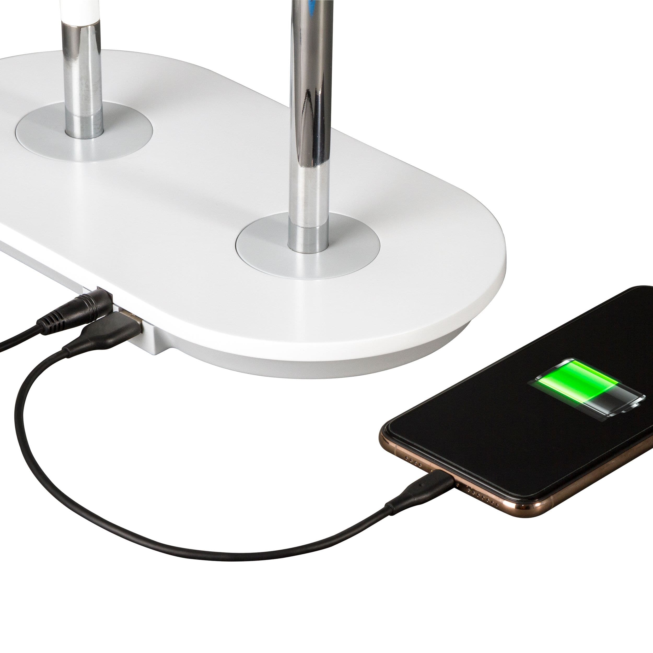 OttLite 15.65" Wireless Charging LED Makeup Mirror