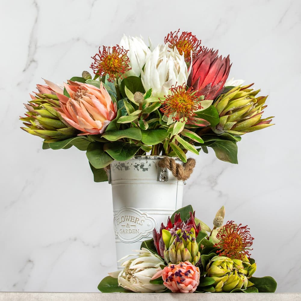Prestige Botanicals 23.5" Artificial King Protea Stem