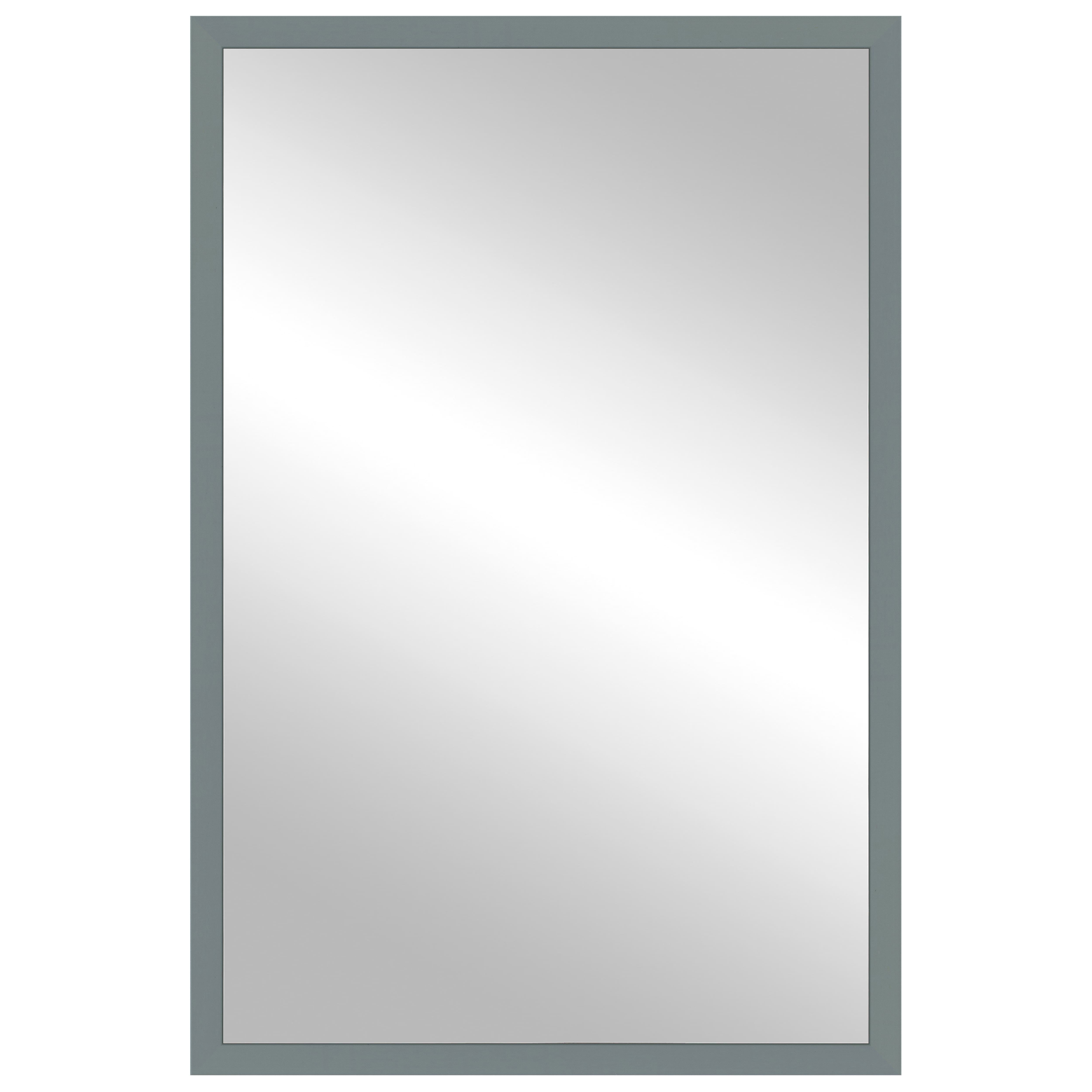 Timeless Frames® 37" Beck Gray Framed Wall Mirror