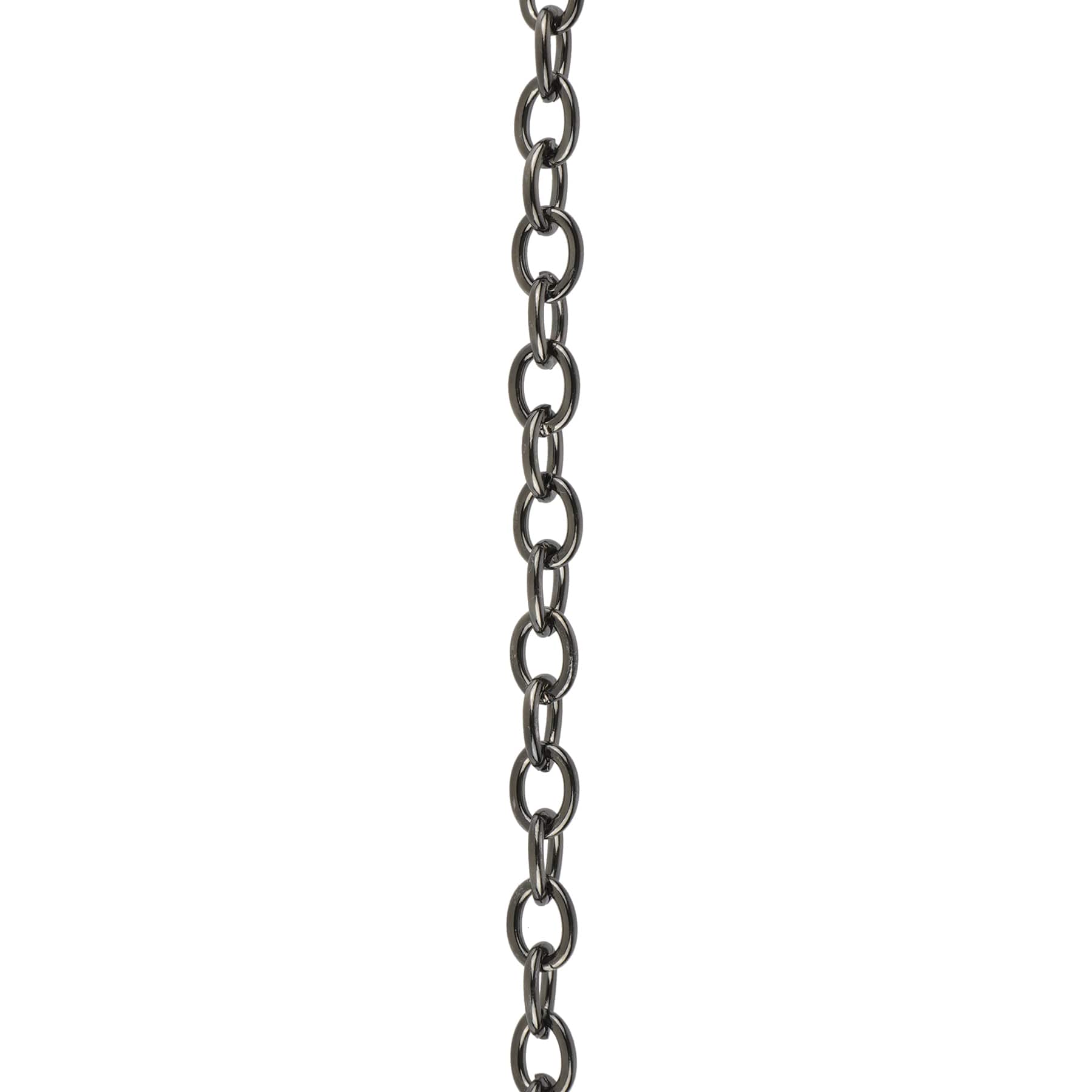 9yd. Gunmetal Chain Roll by Bead Landing™