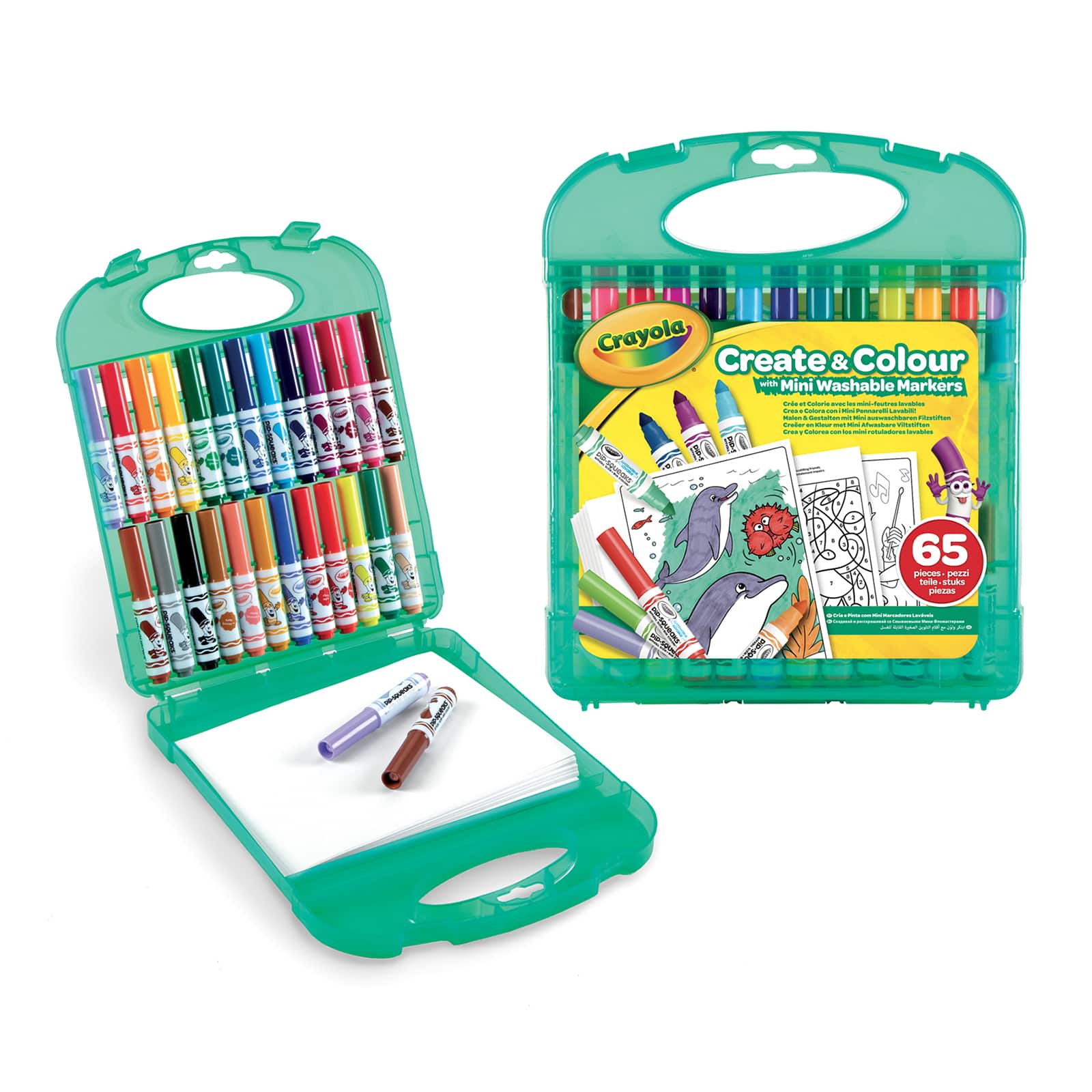 Crayola® Pip-Squeaks™ Washable Markers & Paper Kit