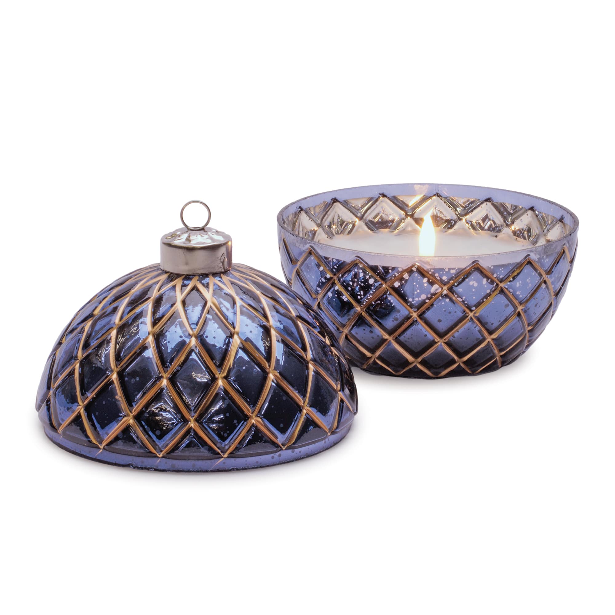 Melrose 6.5" LED Glass Ornament Candle