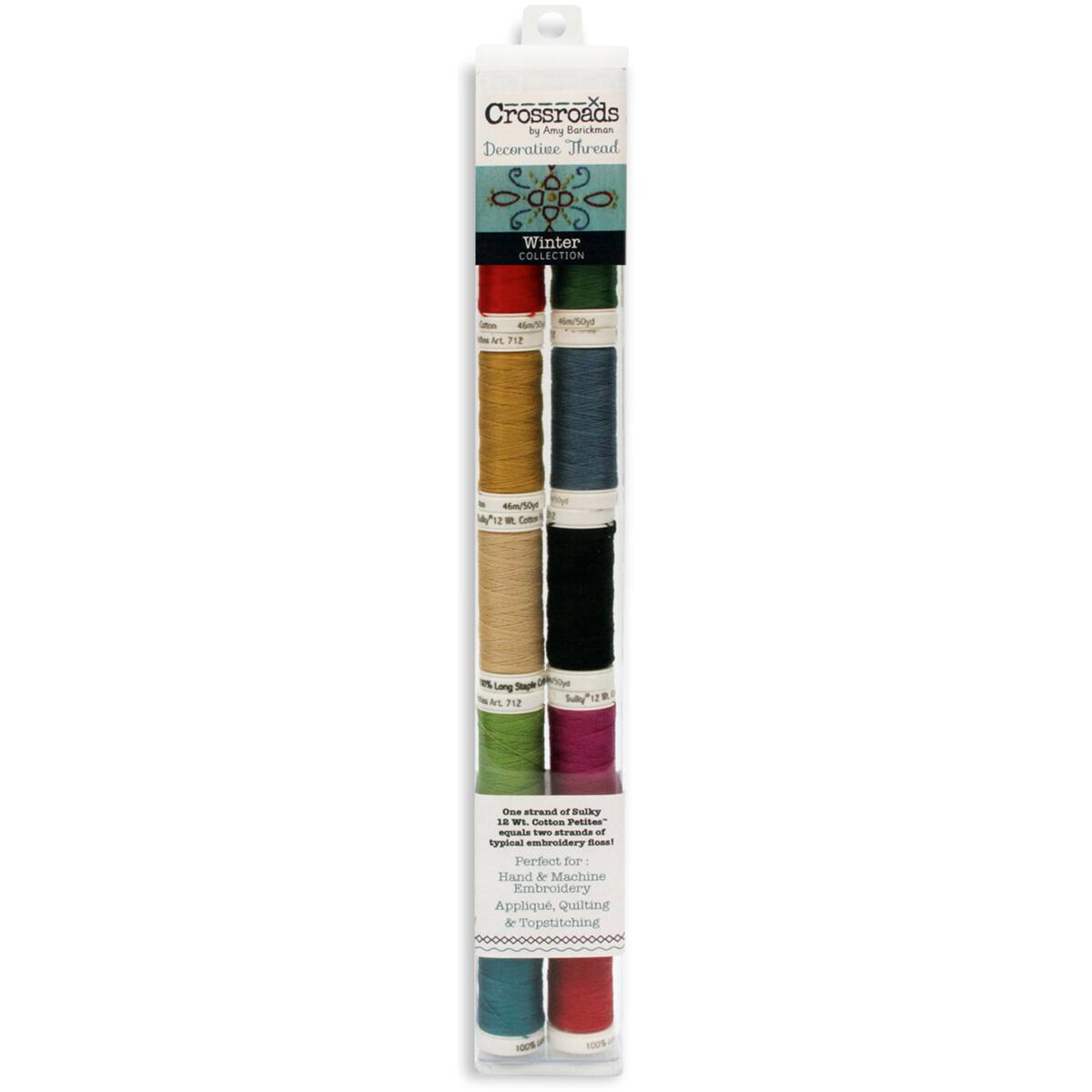 Sulky@ Cotton Petites Crossroads Winter Collection, 10ct.