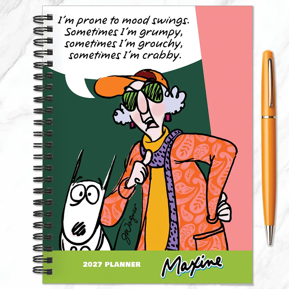 2027 Maxine Medium Weekly Monthly Planner