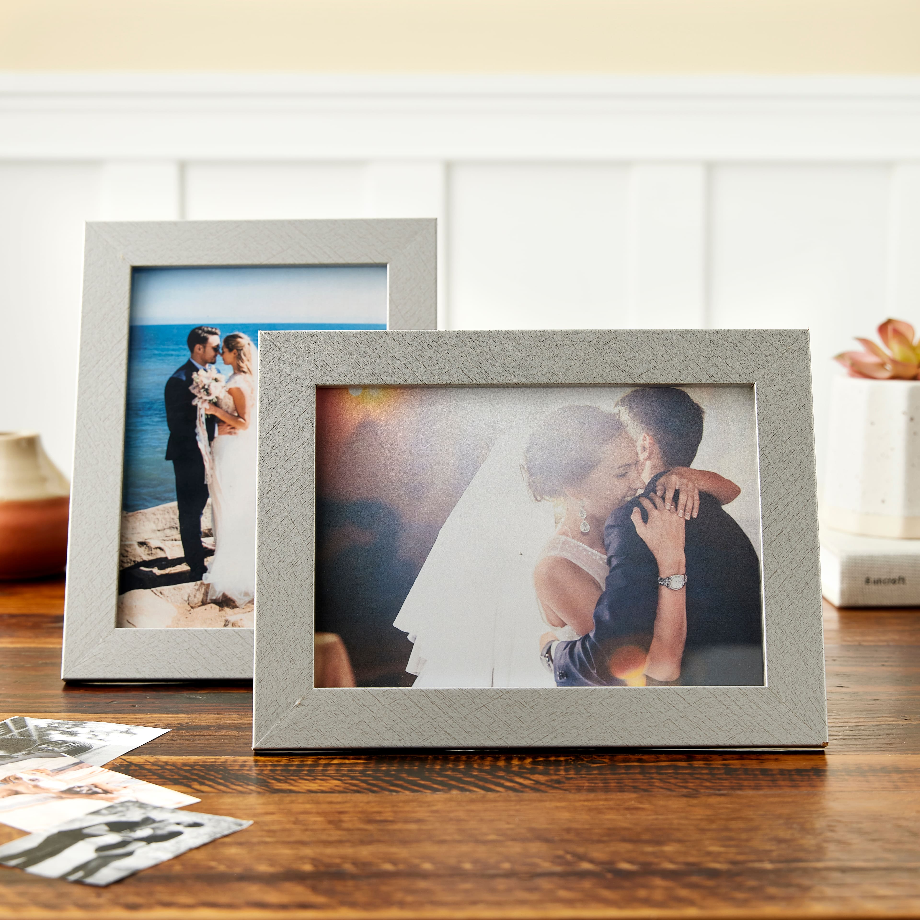 12 Packs: 2 ct. (24 total) Silver Tabletop Frames, Logan by Studio Décor®