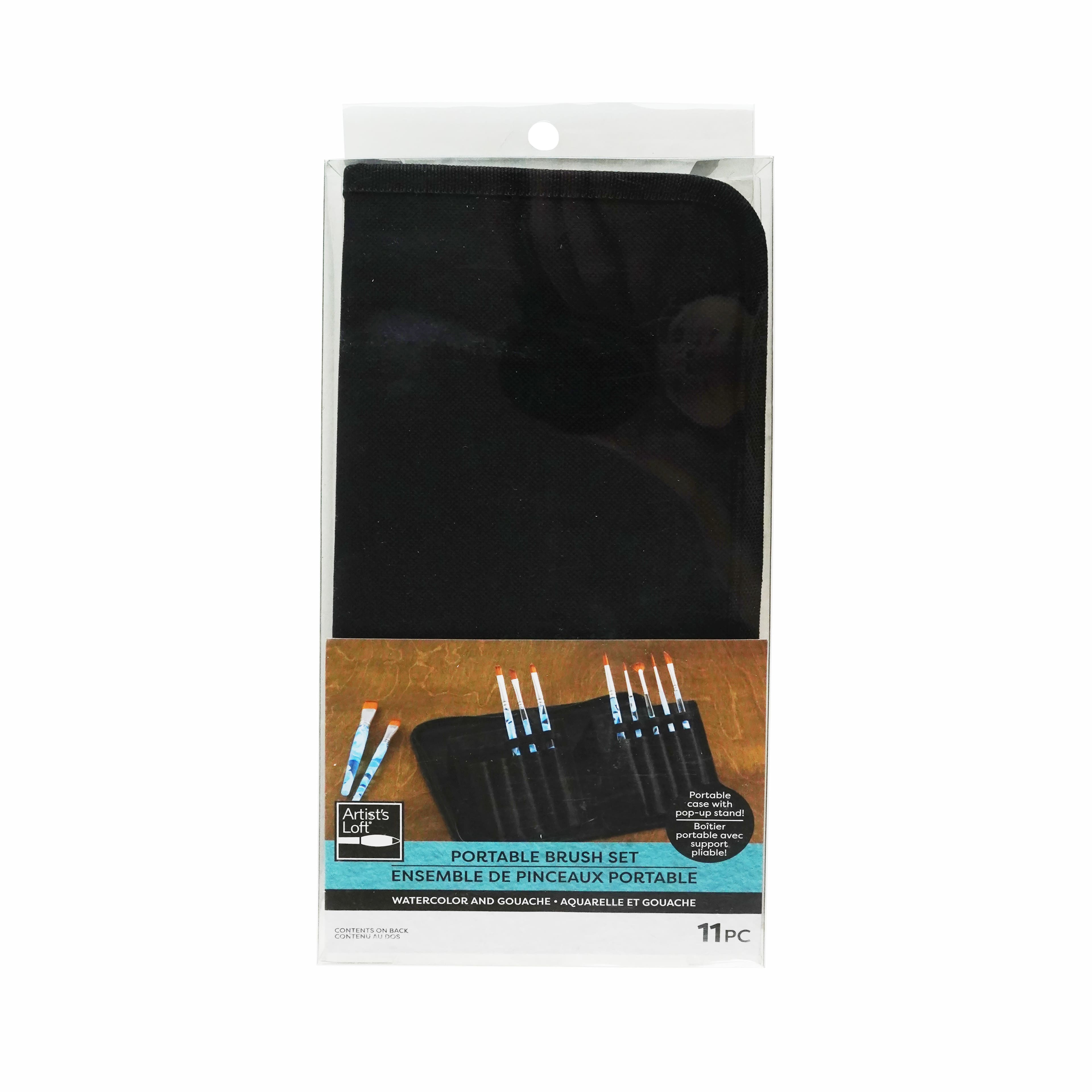 Watercolor & Gouache 11 Piece Portable Brush Set by Artist's Loft®