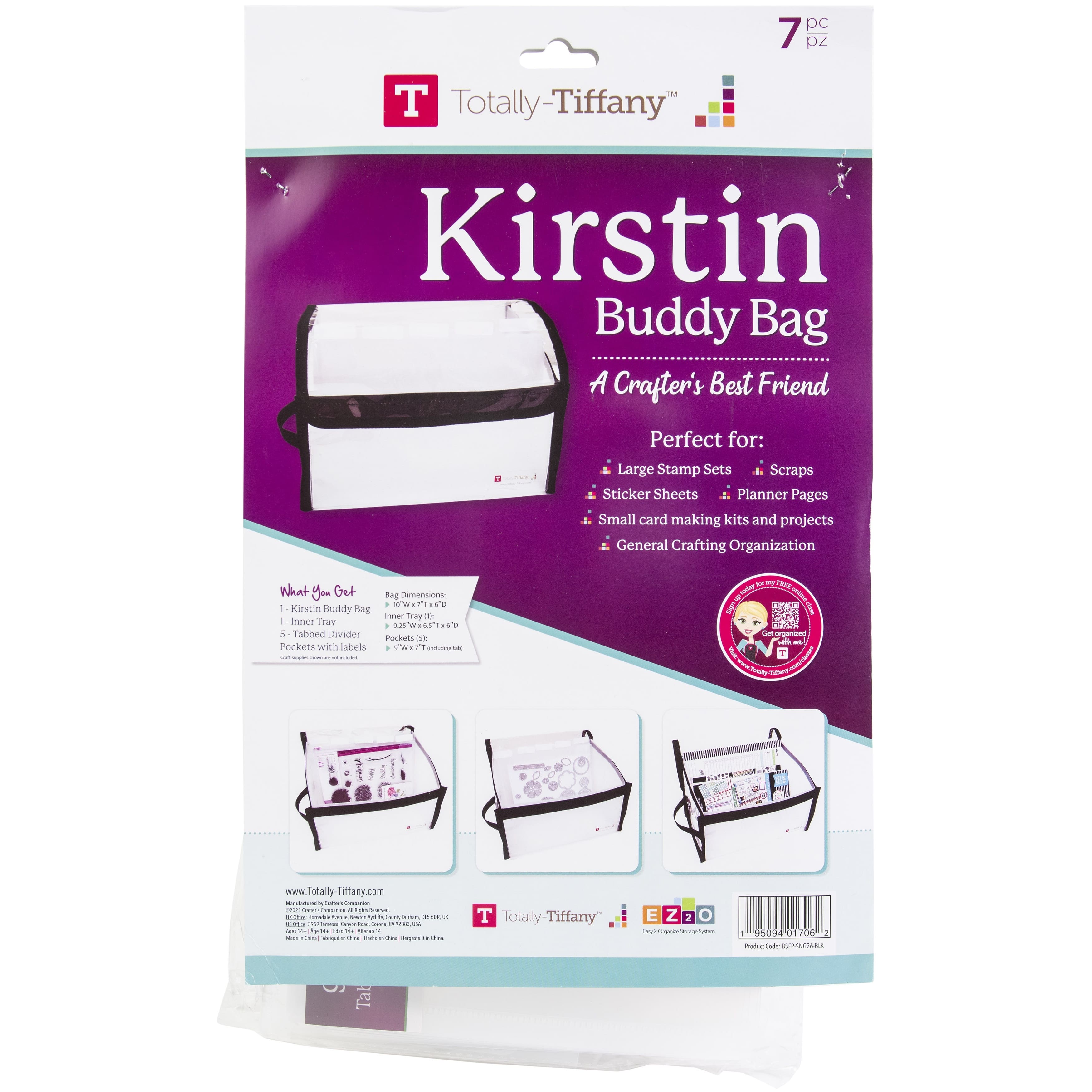 Totally-Tiffany™ Easy To Organize Kirstin Buddy Bag