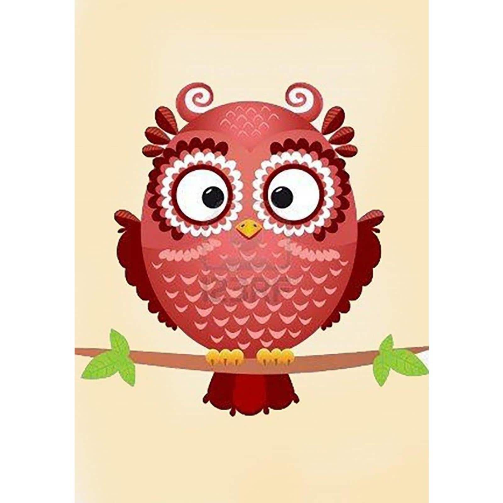 Wizardi Owl Phil Diamond Painting Kit