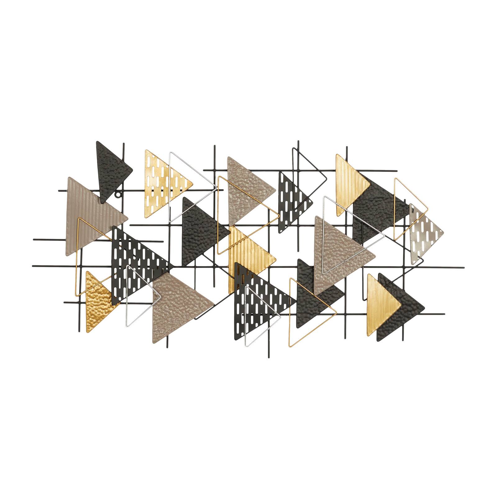 Black Metal Contemporary Wall Décor
