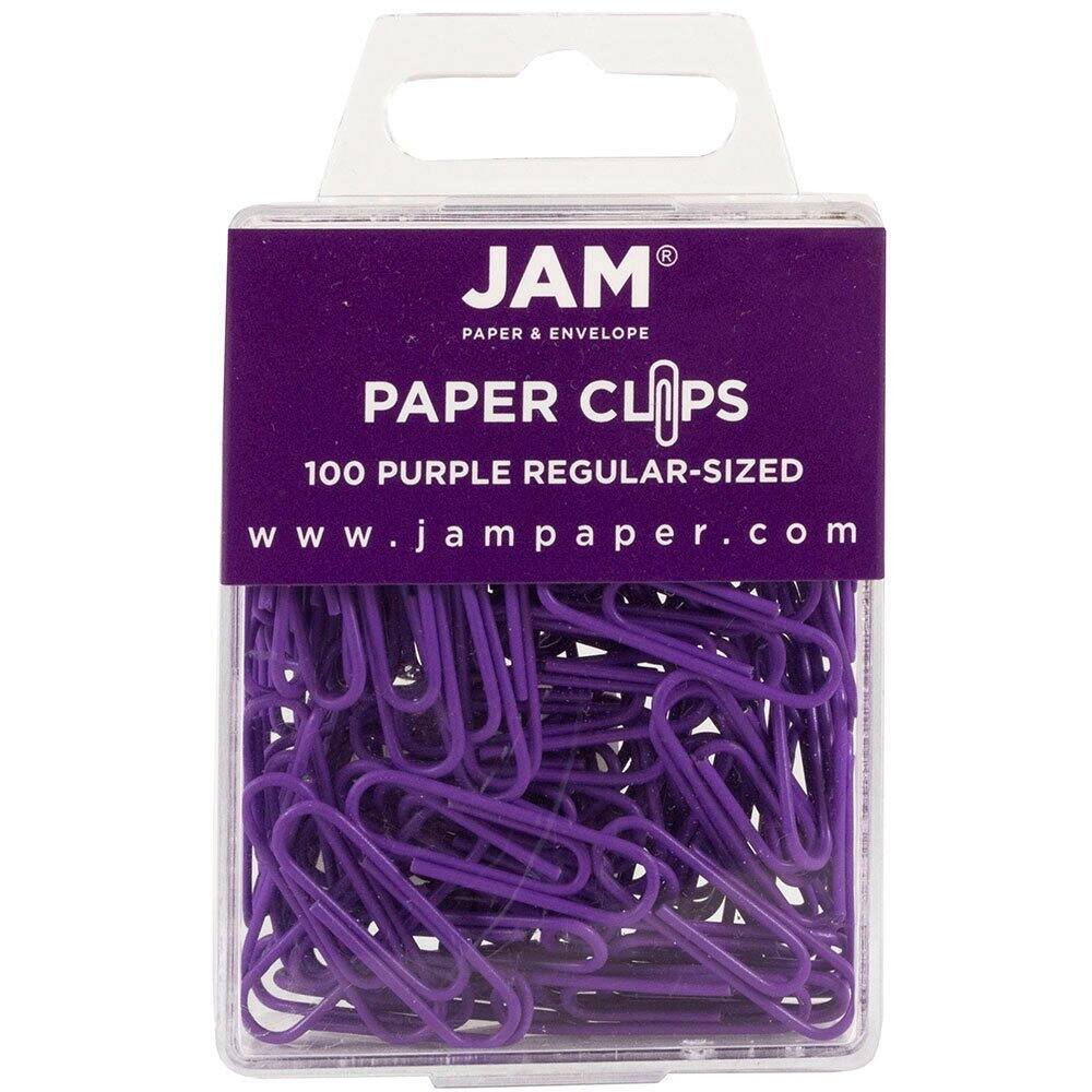 JAM Paper Desk Essentials Paper Clips & Binder Clips Kit