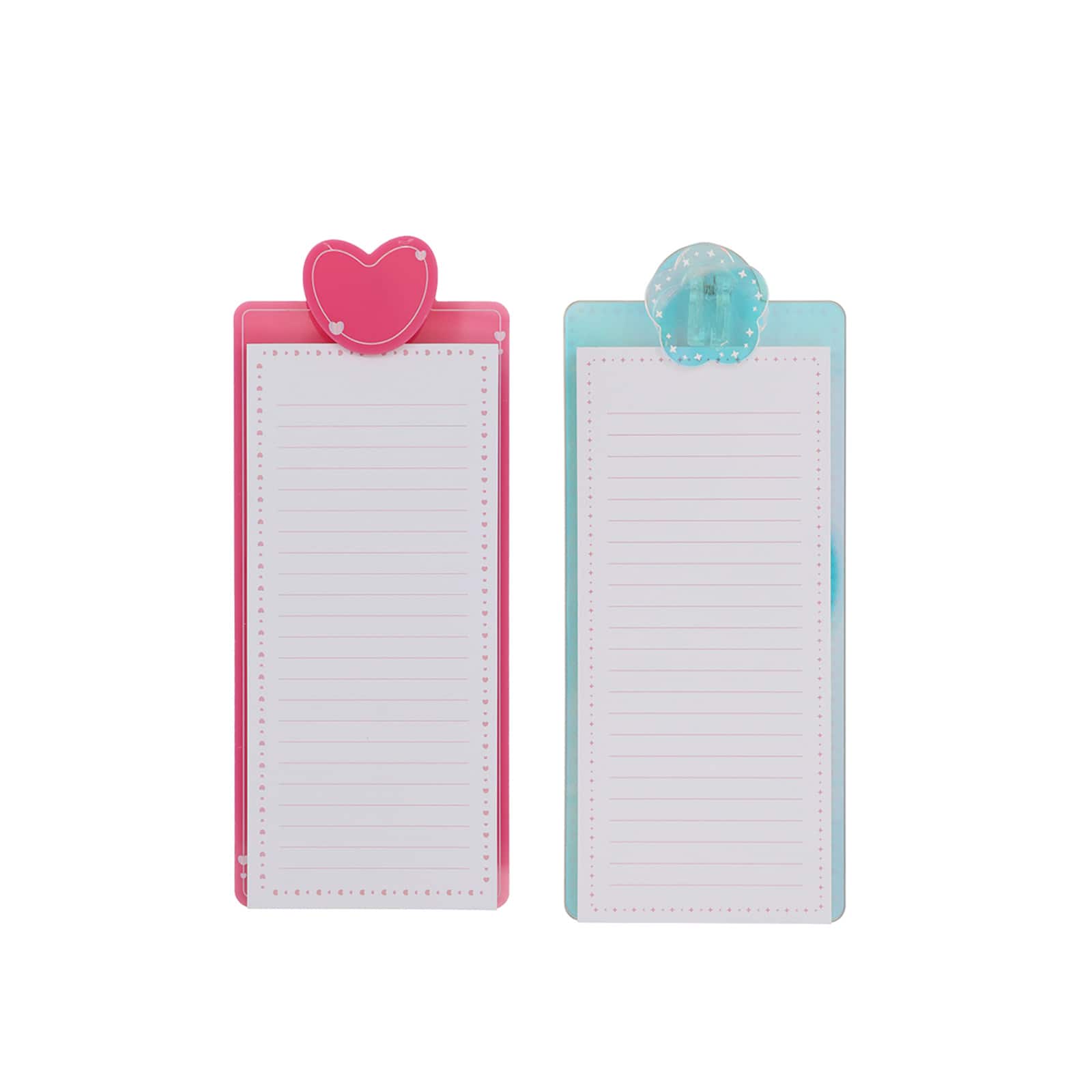 Assorted Acrylic Clipboard & Notepad Set by Fab Finds, 1pc.