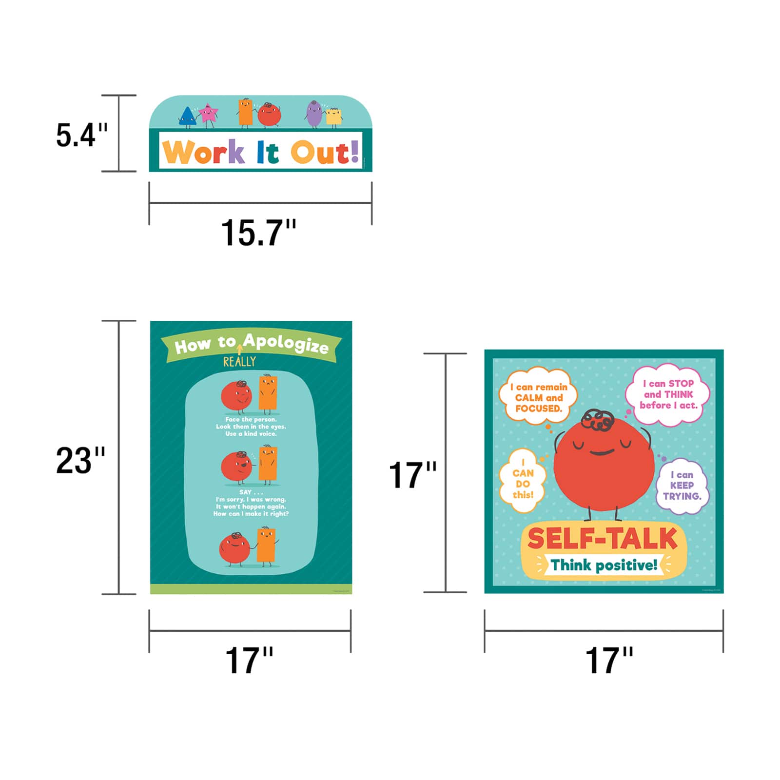 Carson Dellosa Education® Social Problem-Solving Bulletin Board Set
