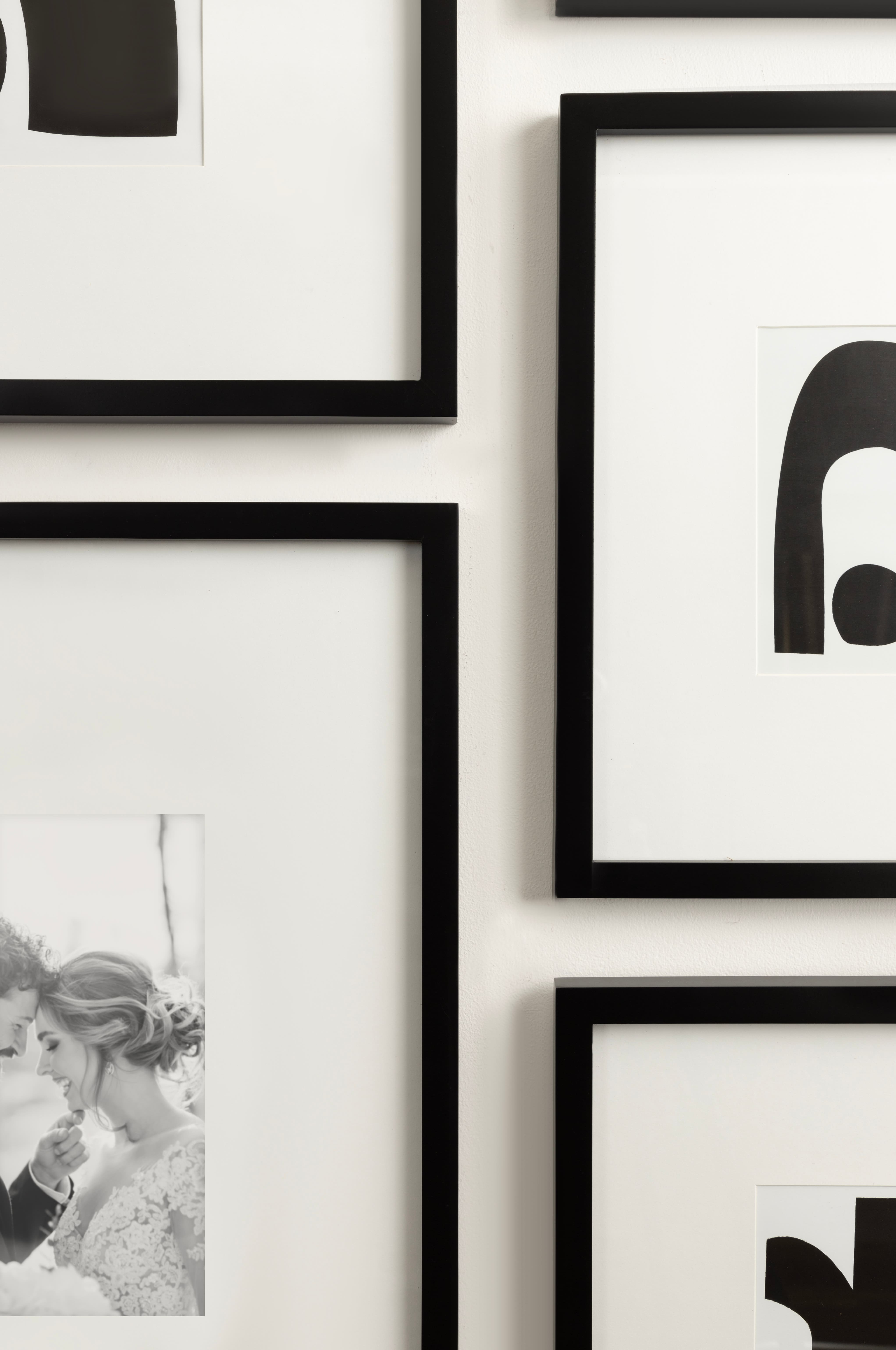 Kate and Laurel Gallery MDF Wall Matted Frame Set