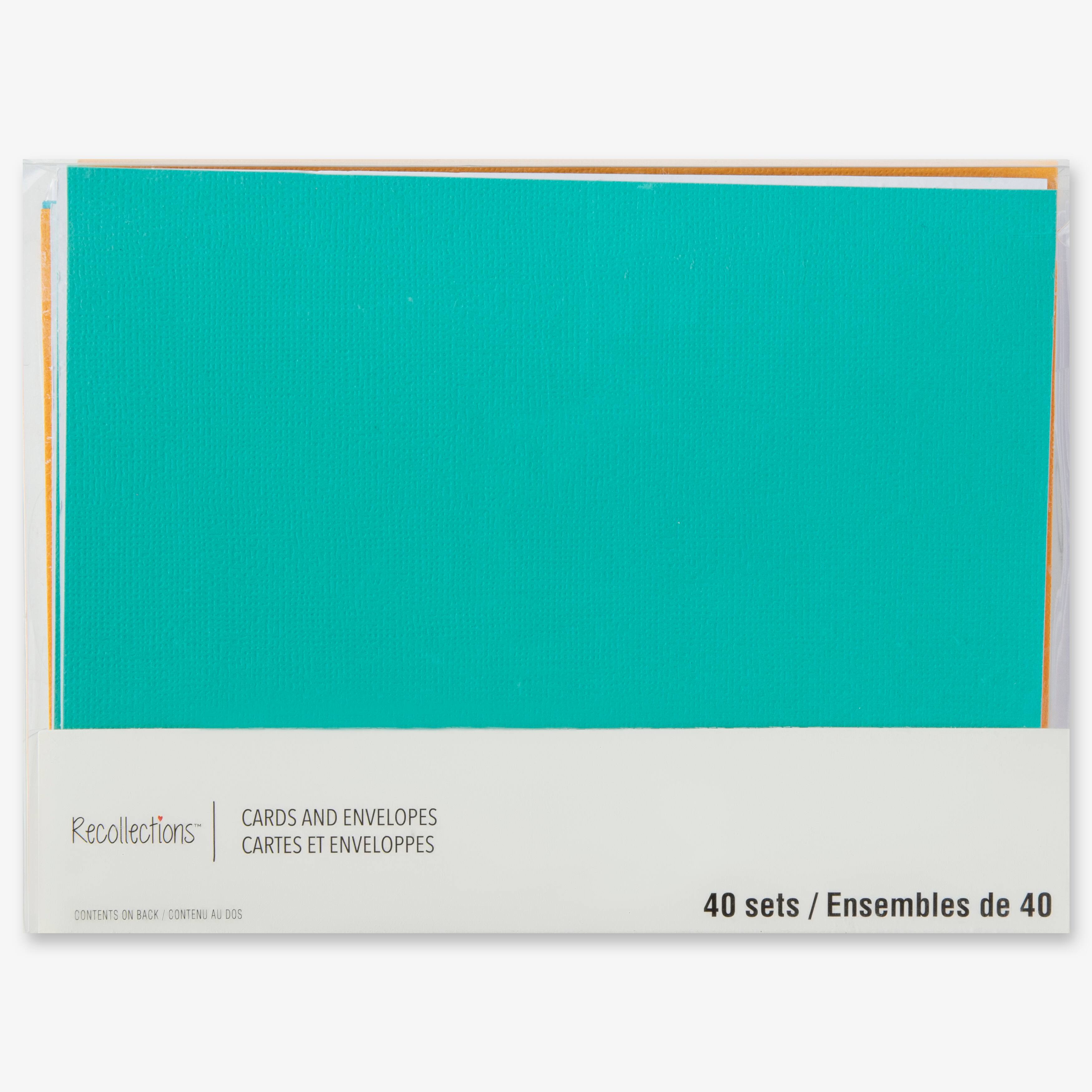 Solid Rainbow Cards & Envelopes by Recollections™, 5" x 7"