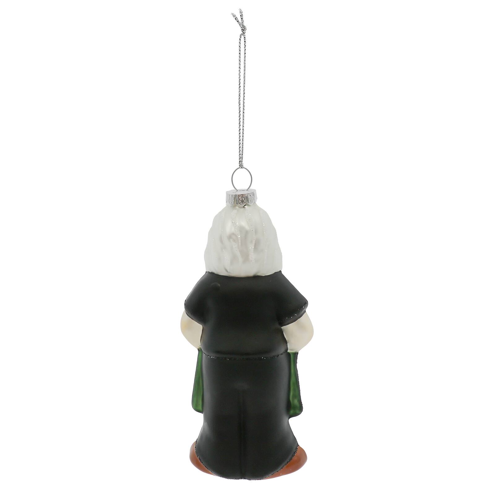 5.25" Salon Santa Glass Ornament by Ashland®