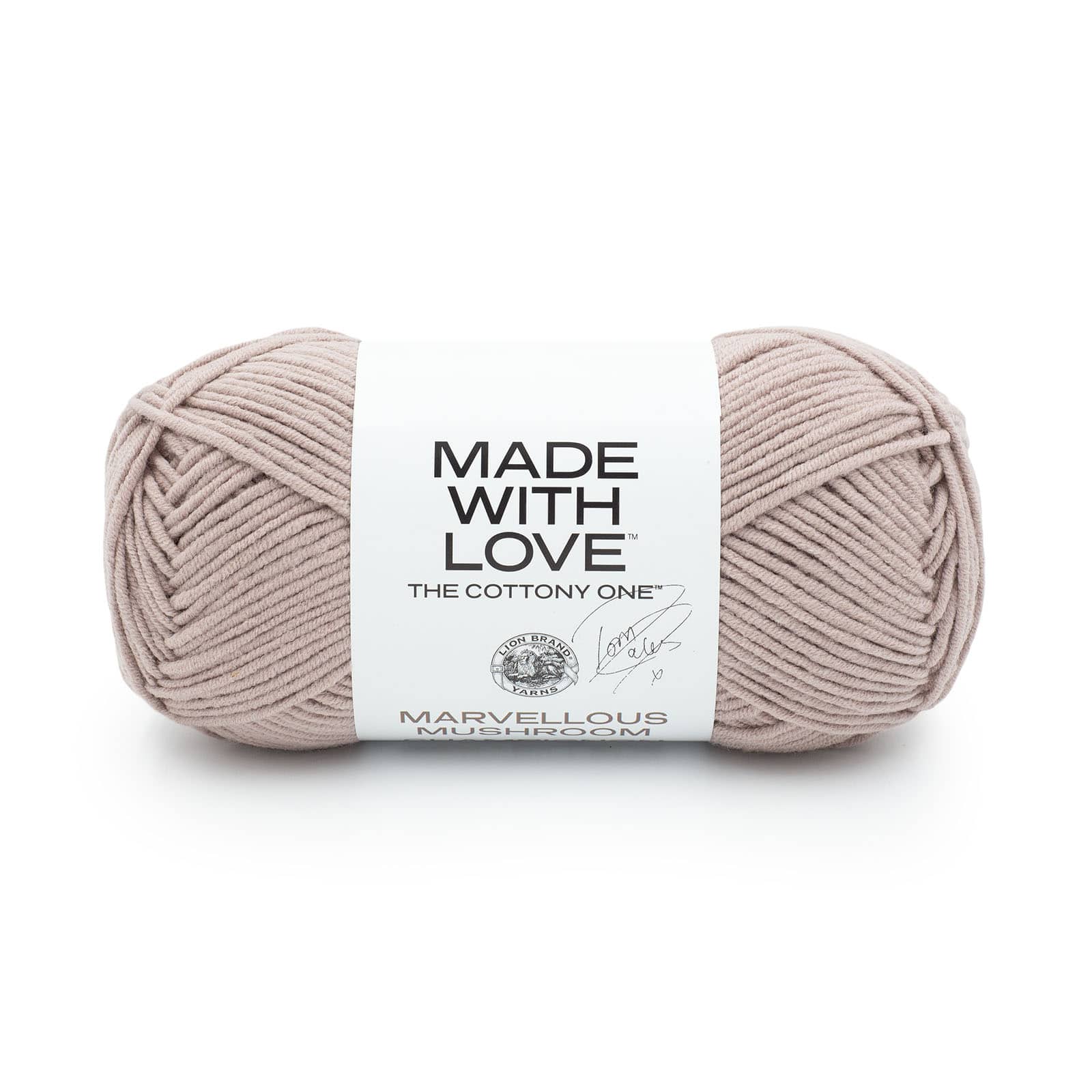 12 Pack: Lion Brand® Tom Daley Made with Love™ The Cottony One™ Yarn