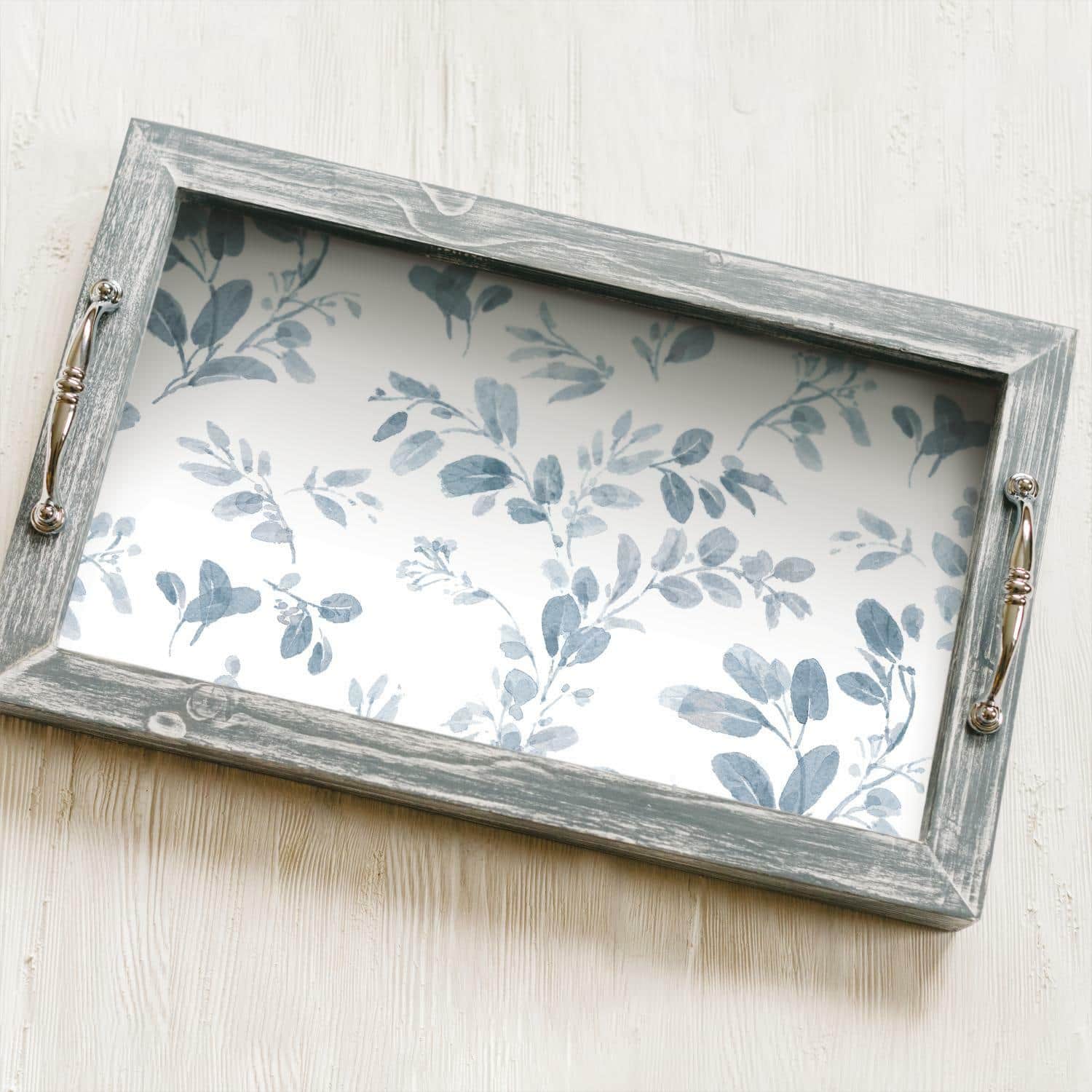 RoomMates Dancing Leaves Peel & Stick Wallpaper